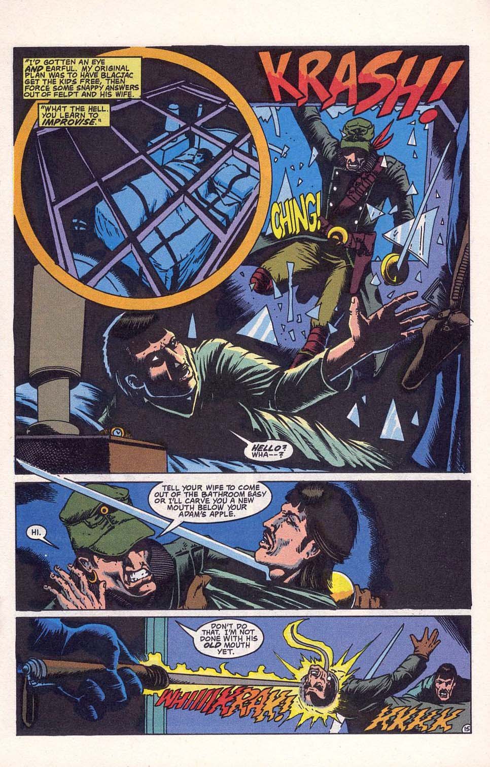 Read online Grimjack comic -  Issue #16 - 17