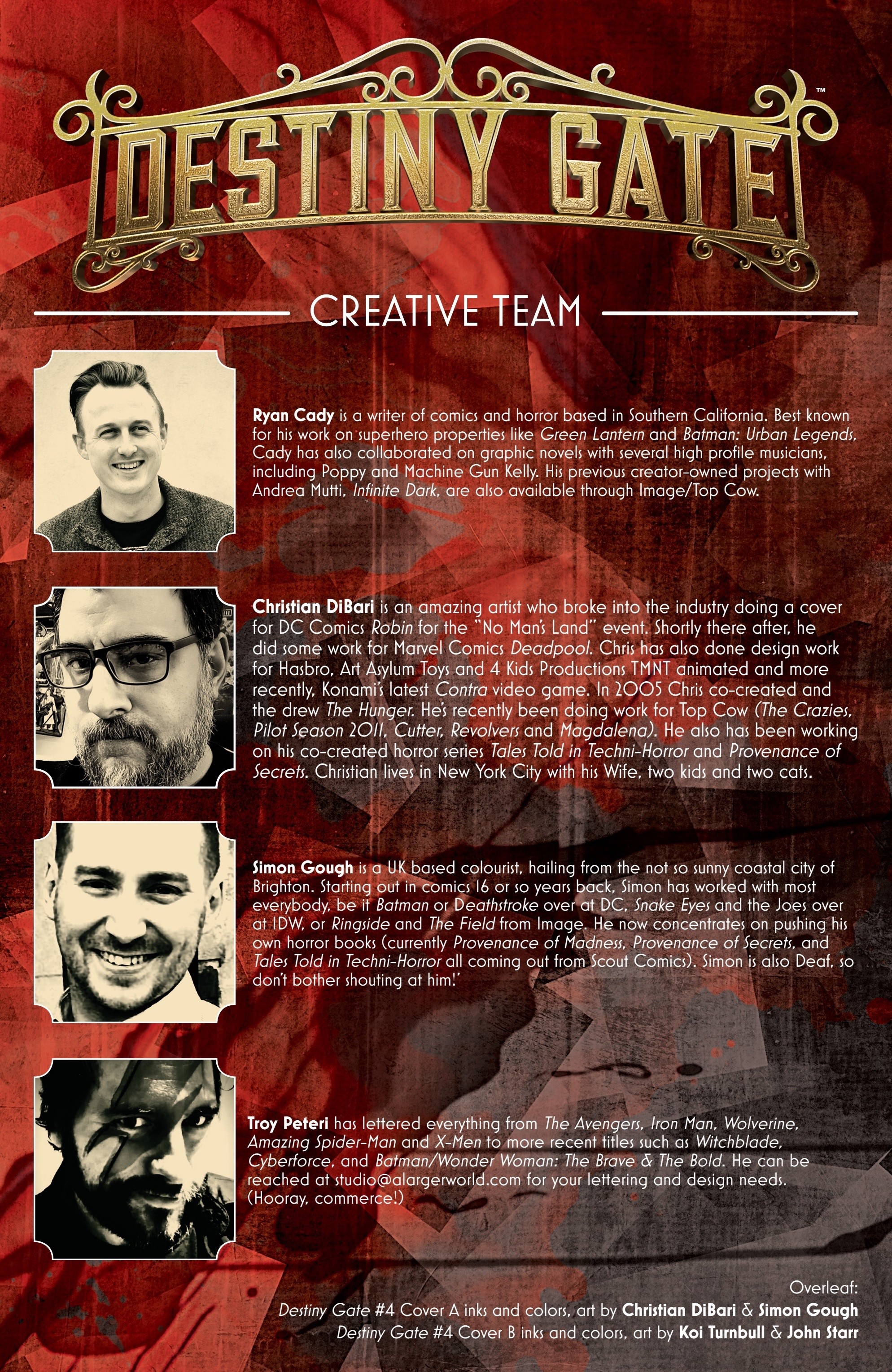 Read online Destiny Gate comic -  Issue #4 - 23