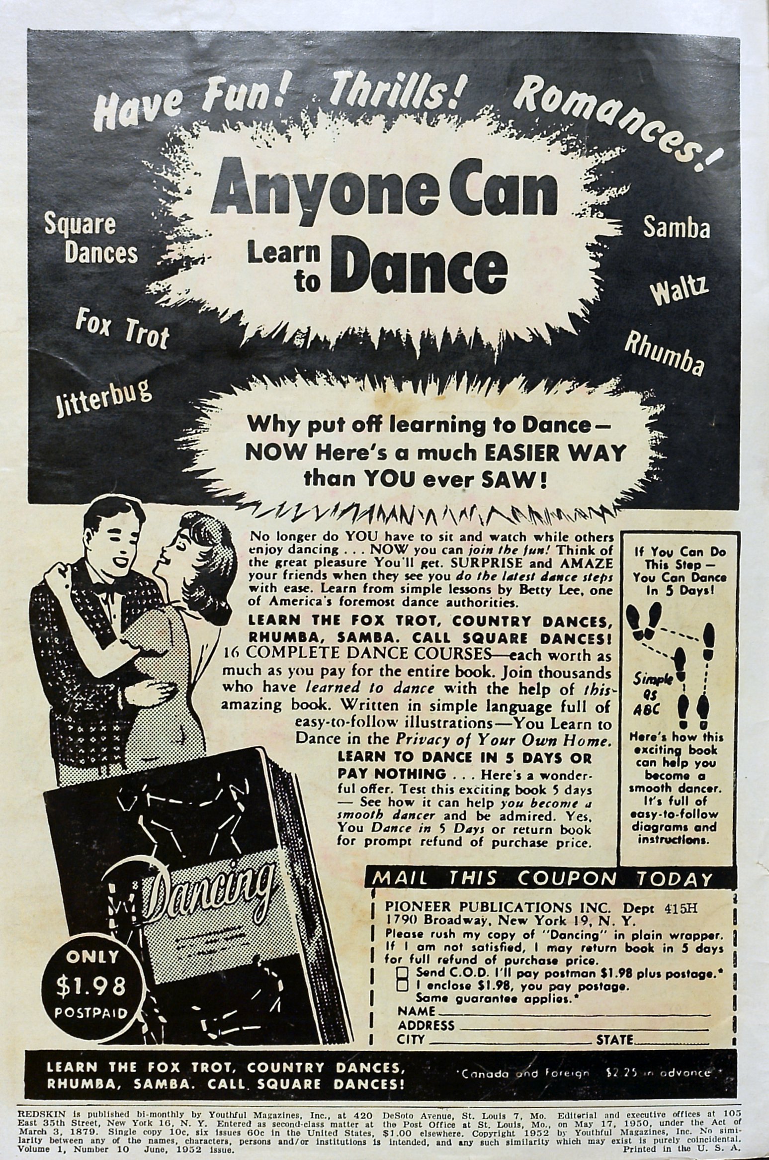 Read online Redskin comic -  Issue #10 - 2