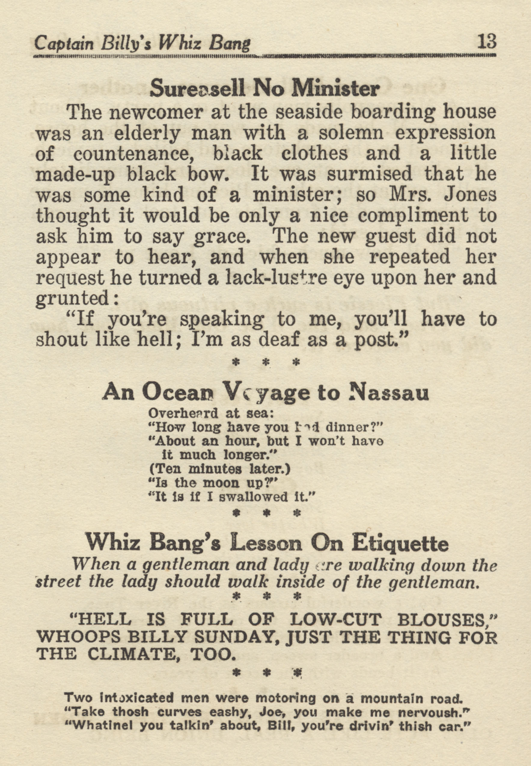 Read online Captain Billy's Whiz Bang comic -  Issue #44 - 15