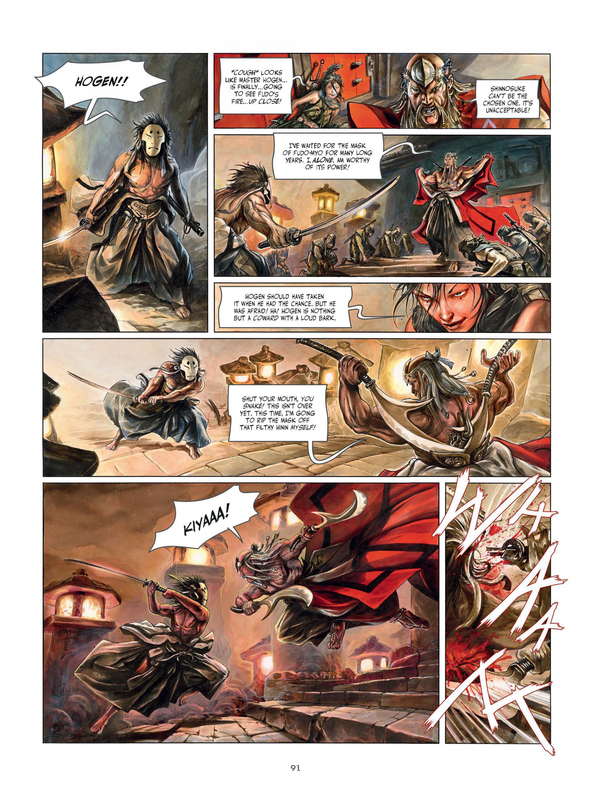 Read online Legends of the Pierced Veil: The Mask of Fudo comic -  Issue # TPB (Part 1) - 90