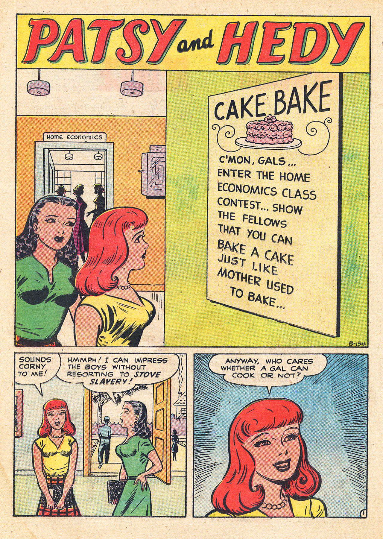 Read online Patsy and Hedy comic -  Issue #8 - 22