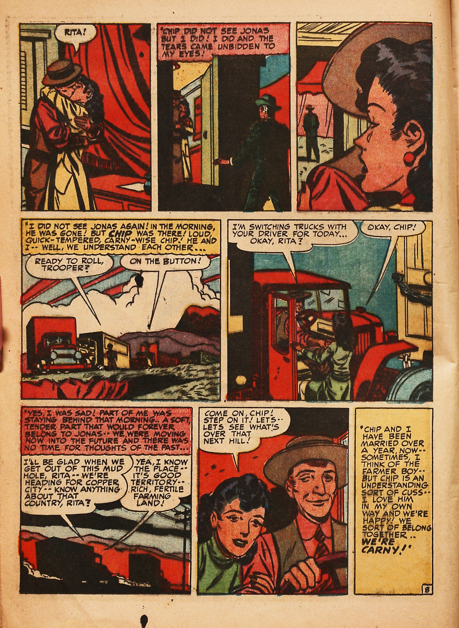 Read online Young Love (1949) comic -  Issue #7 - 10
