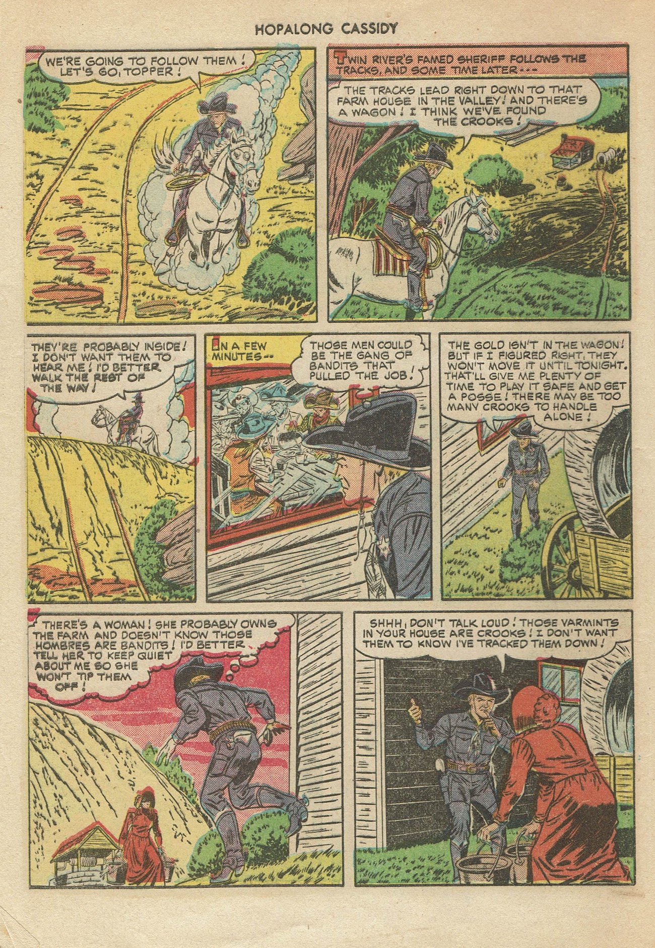 Read online Hopalong Cassidy comic -  Issue #45 - 8