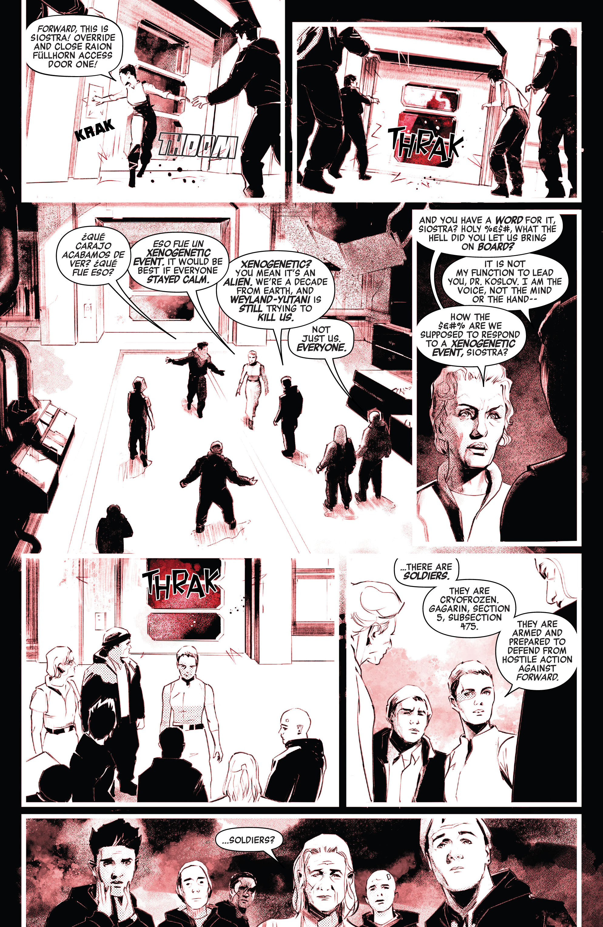 Read online Alien: Black, White & Blood comic -  Issue #1 - 9