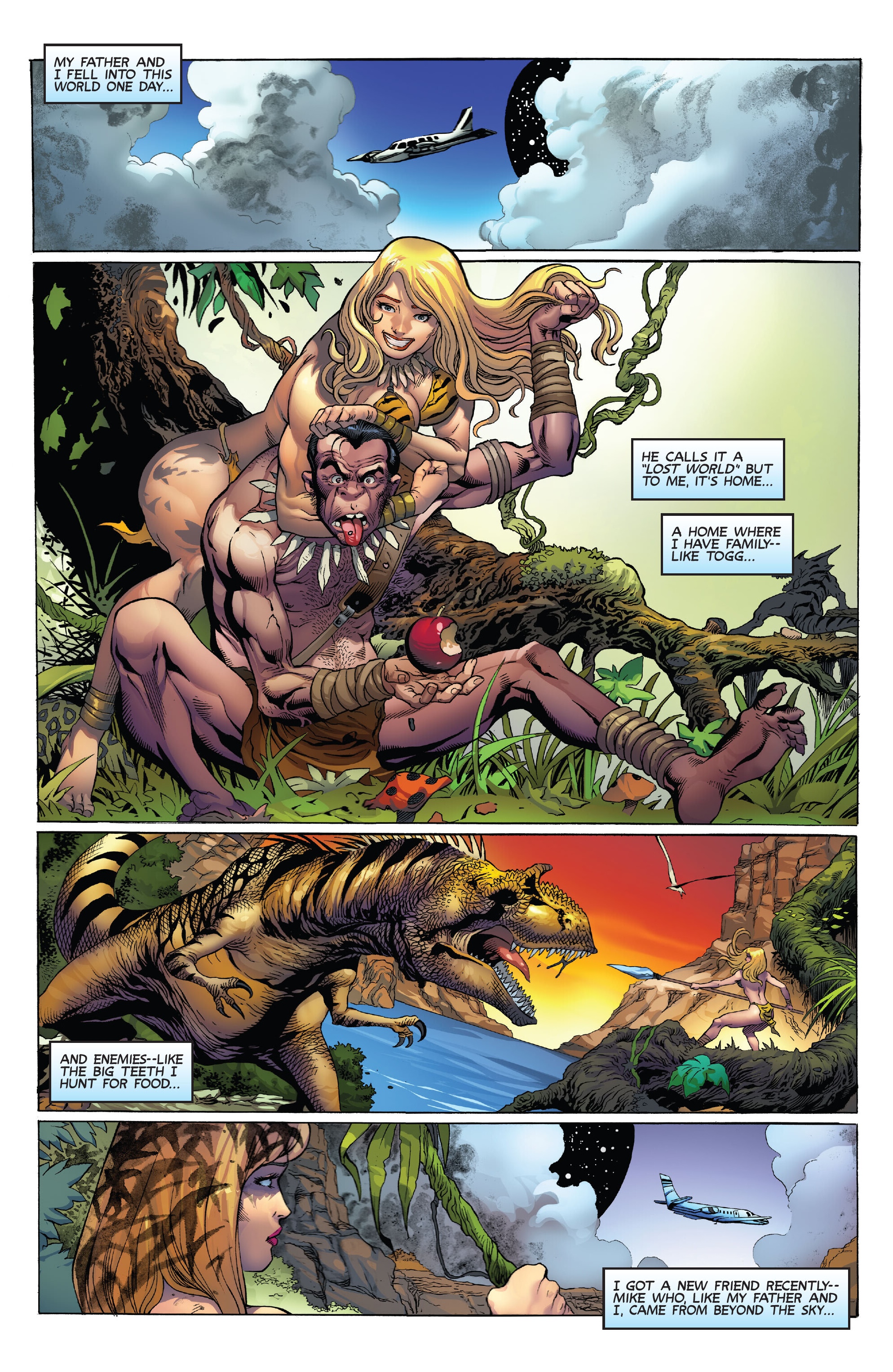 Read online Frank Cho's Jungle Girl: The Complete Omnibus comic -  Issue # TPB (Part 3) - 56