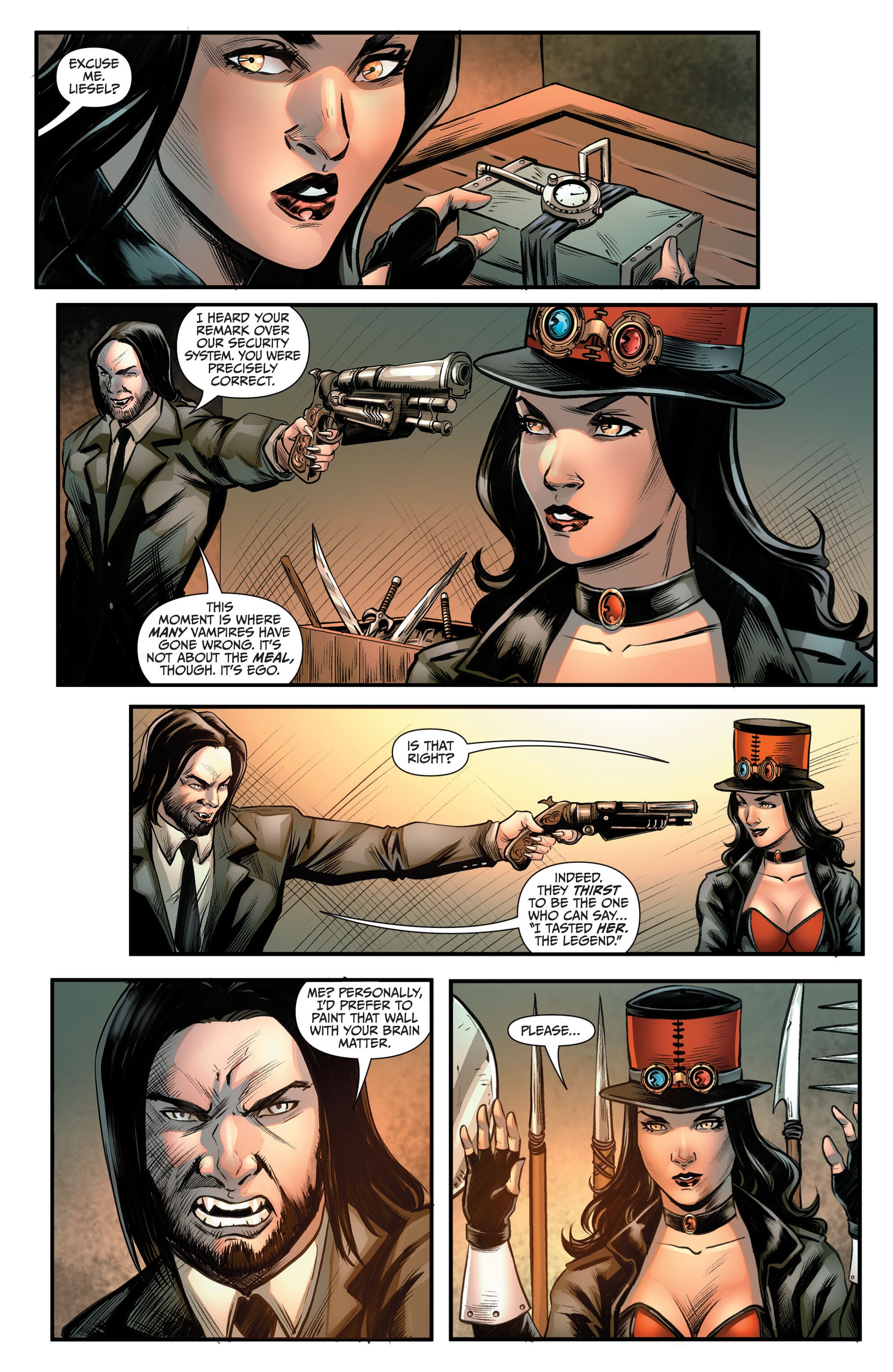 Read online Van Helsing Annual: Bride of the Night comic -  Issue # Full - 25