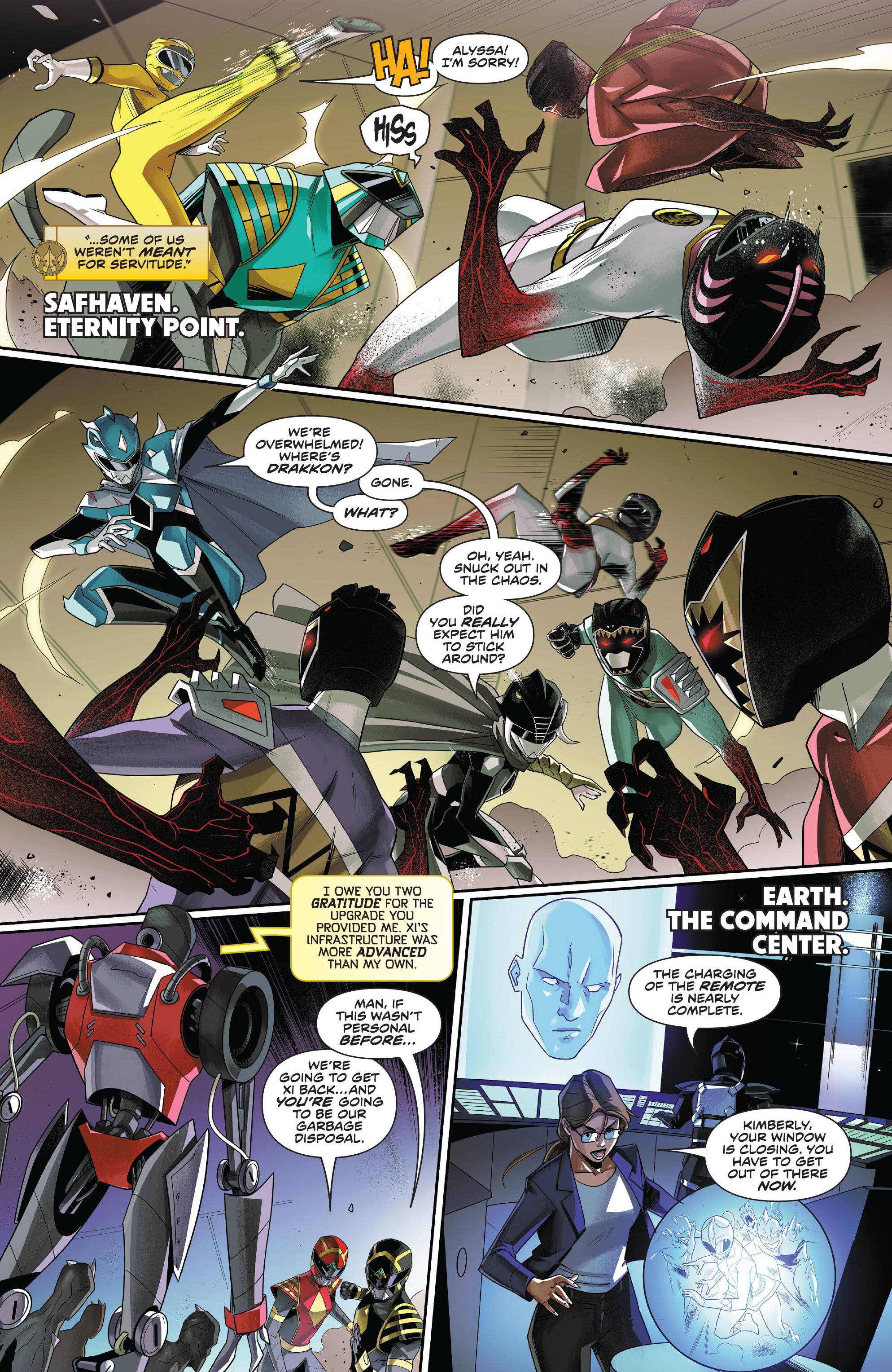 Read online Mighty Morphin Power Rangers comic -  Issue #116 - 8