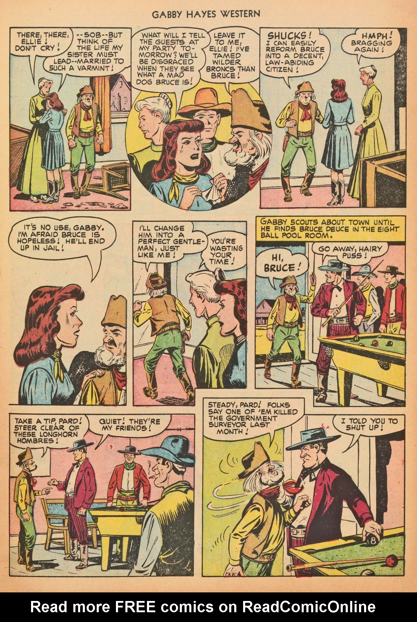 Read online Gabby Hayes Western comic -  Issue #33 - 5