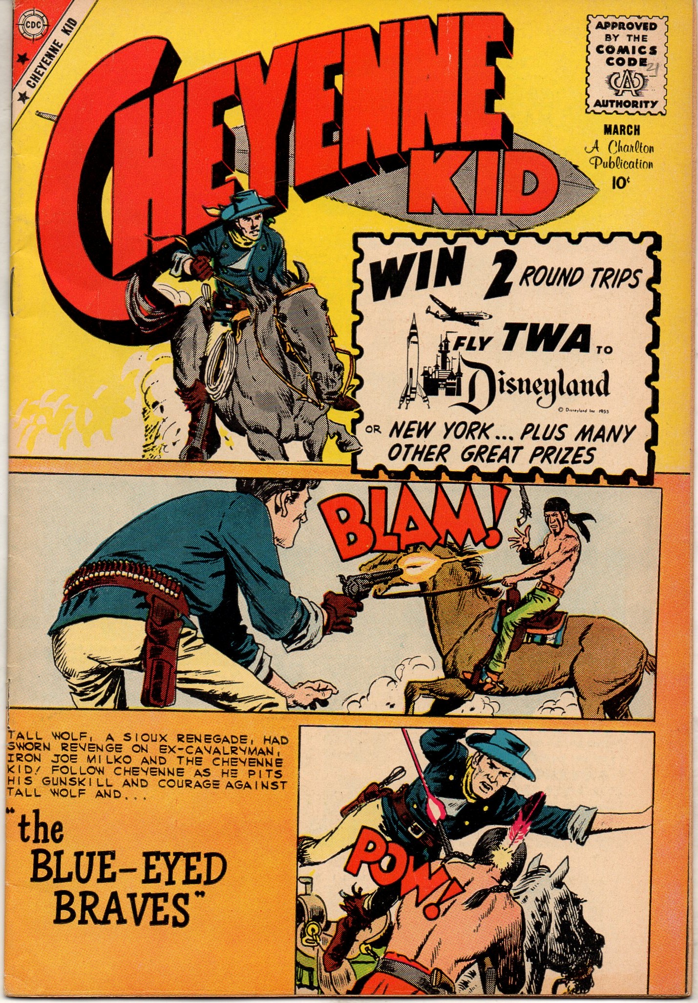 Read online Cheyenne Kid comic -  Issue #21 - 1