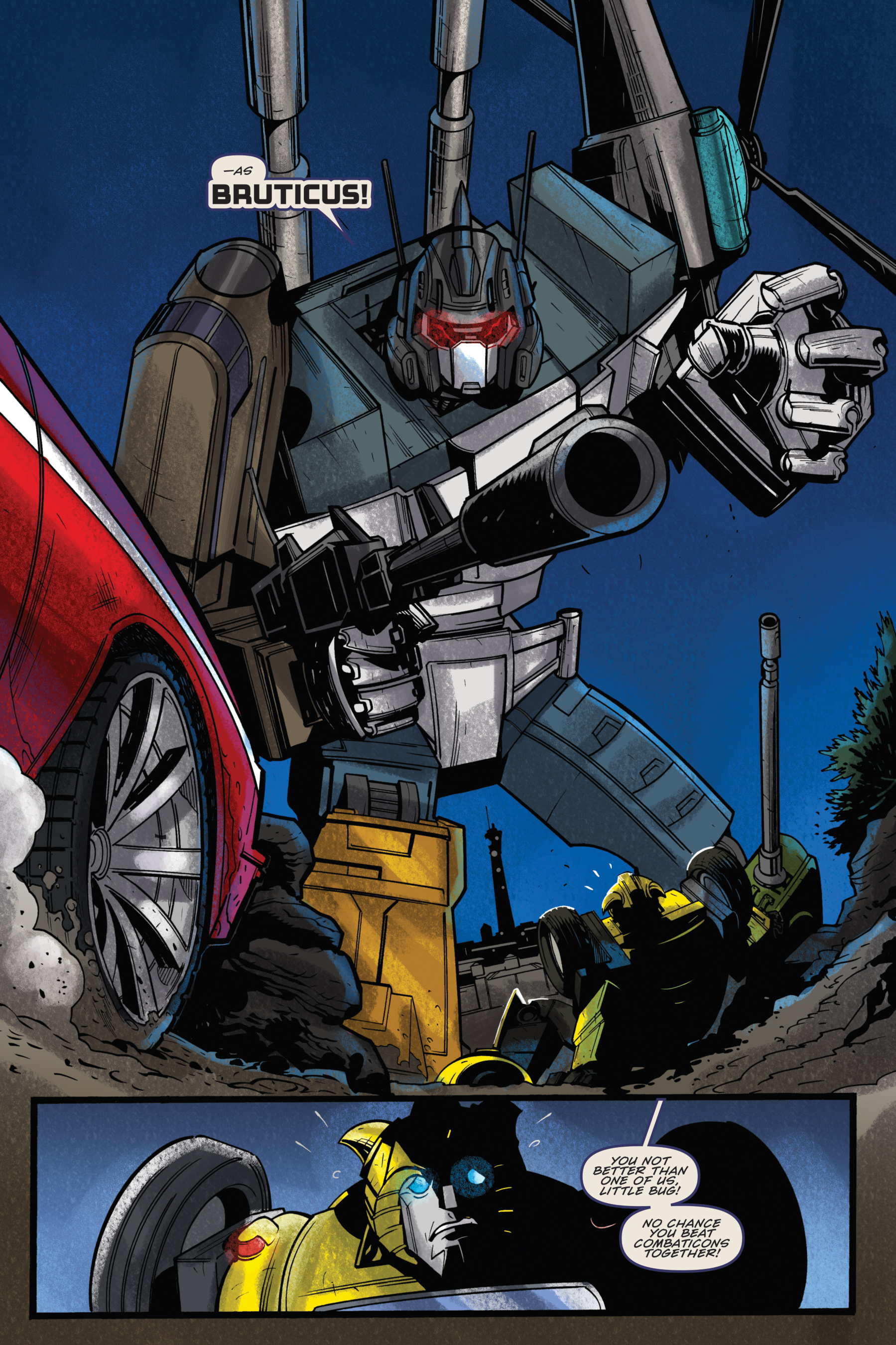 Read online Transformers: Bumblebee - Win If You Dare comic -  Issue # TPB - 56