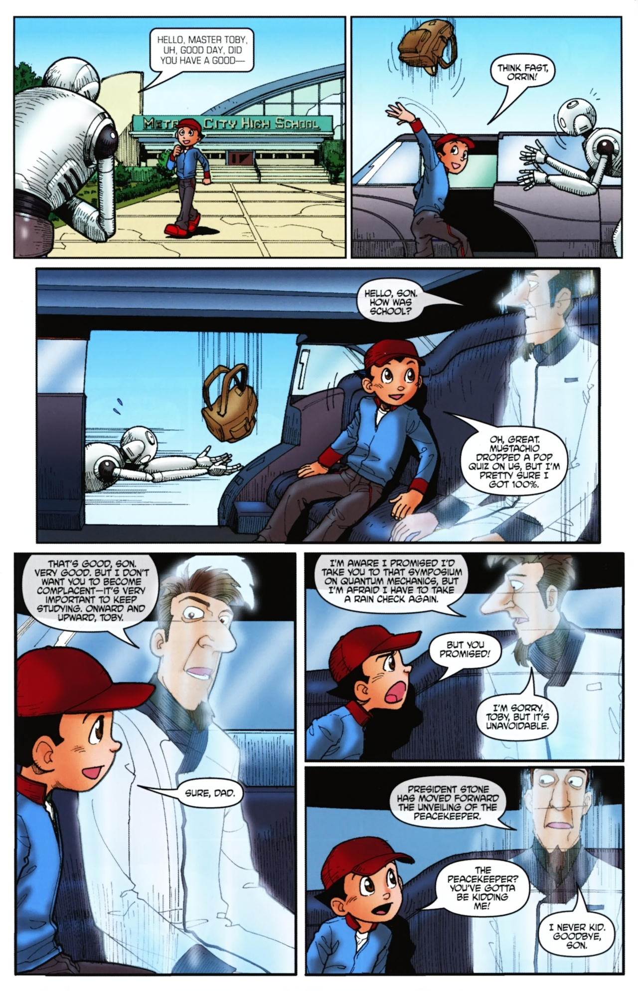 Read online Astro Boy: The Movie: Official Movie Adaptation comic -  Issue #1 - 6