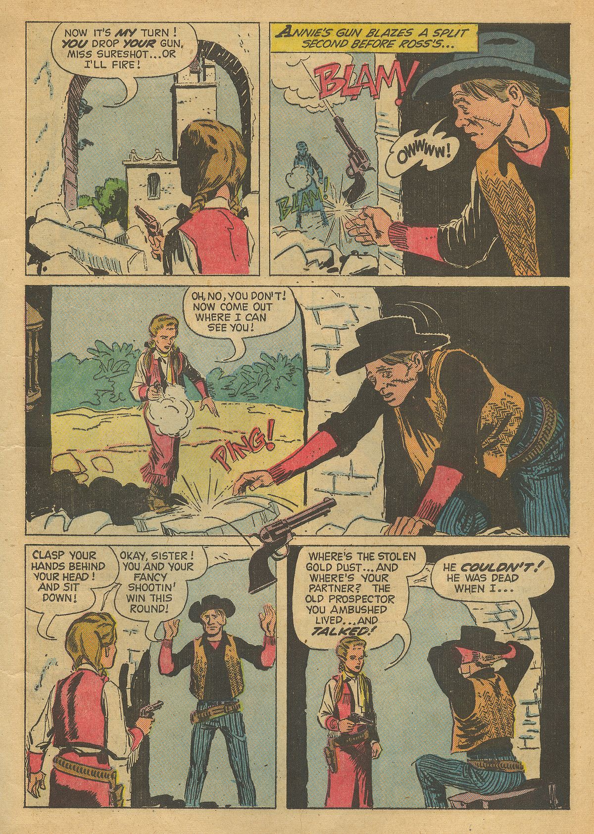 Read online Annie Oakley & Tagg comic -  Issue #8 - 9