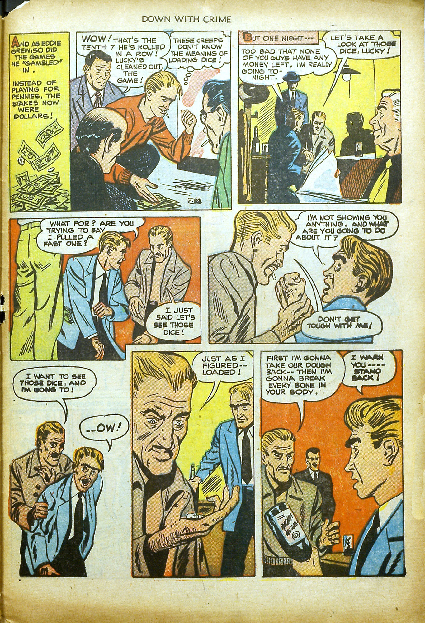 Read online Down With Crime comic -  Issue #1 - 29