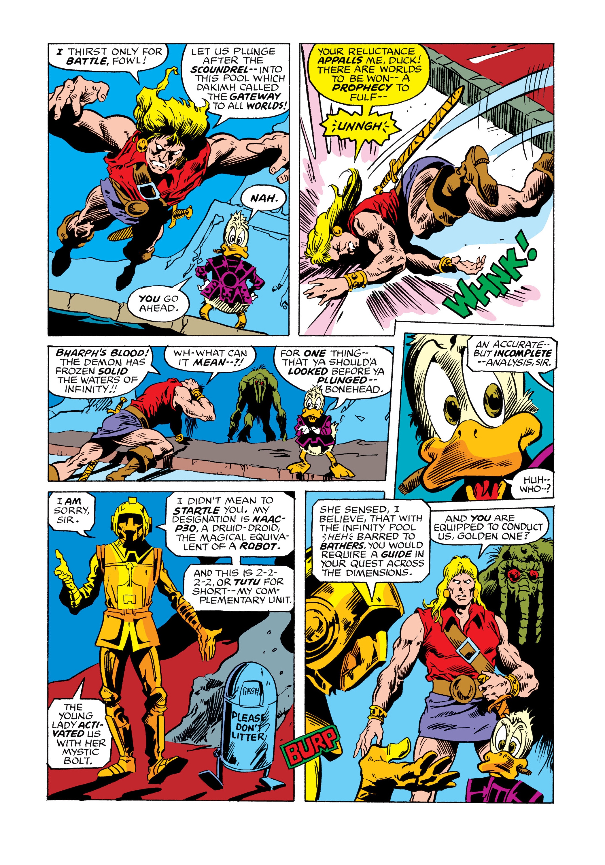 Read online Marvel Masterworks: Howard the Duck comic -  Issue # TPB 2 (Part 2) - 84