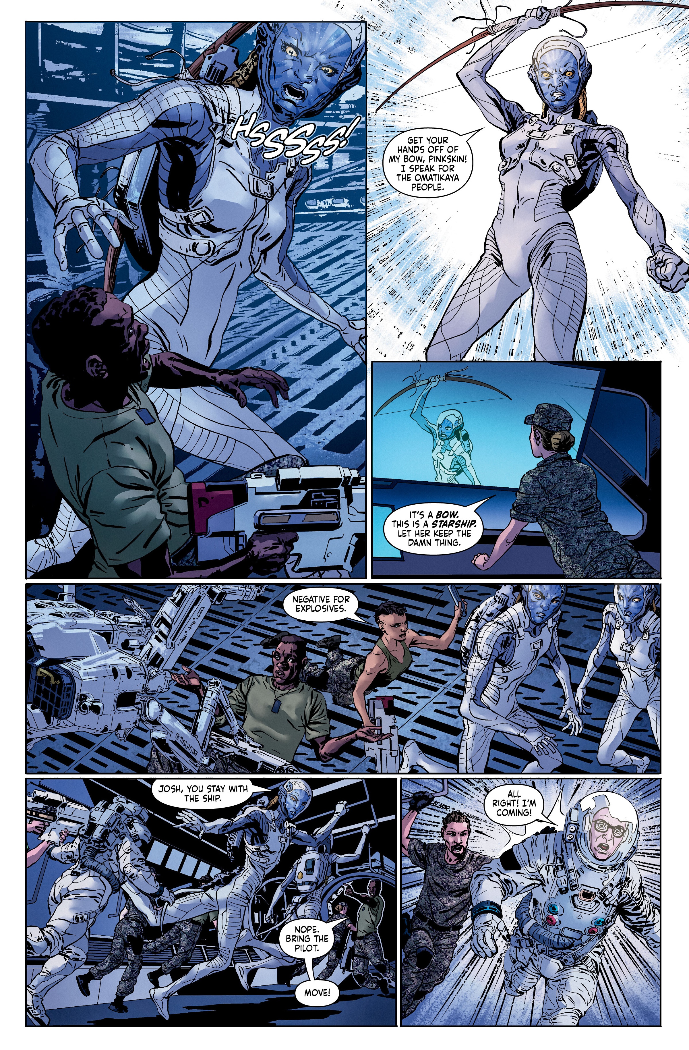 Read online Avatar: The High Ground comic -  Issue # _Library Edition (Part 2) - 18