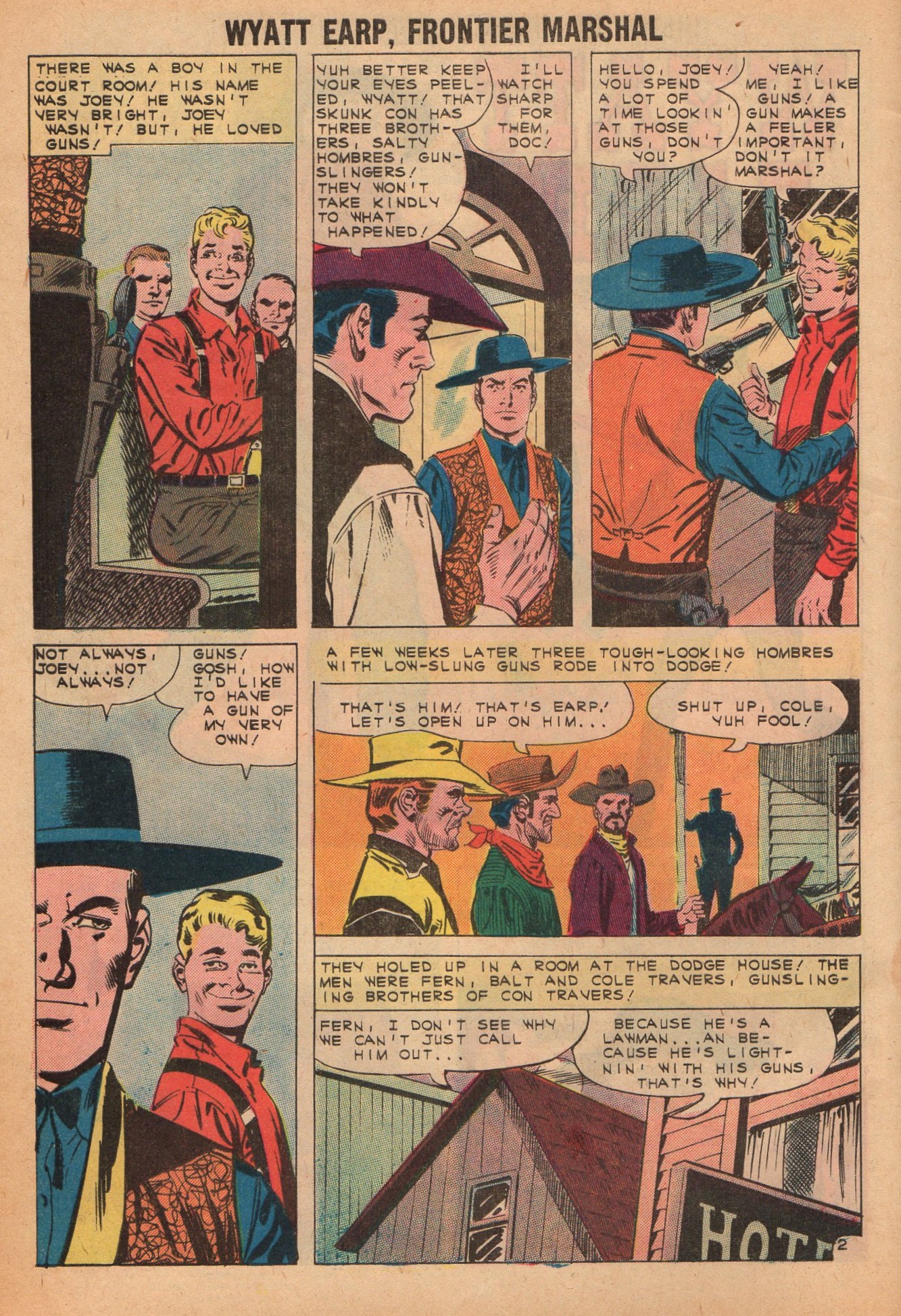 Read online Wyatt Earp Frontier Marshal comic -  Issue #38 - 4
