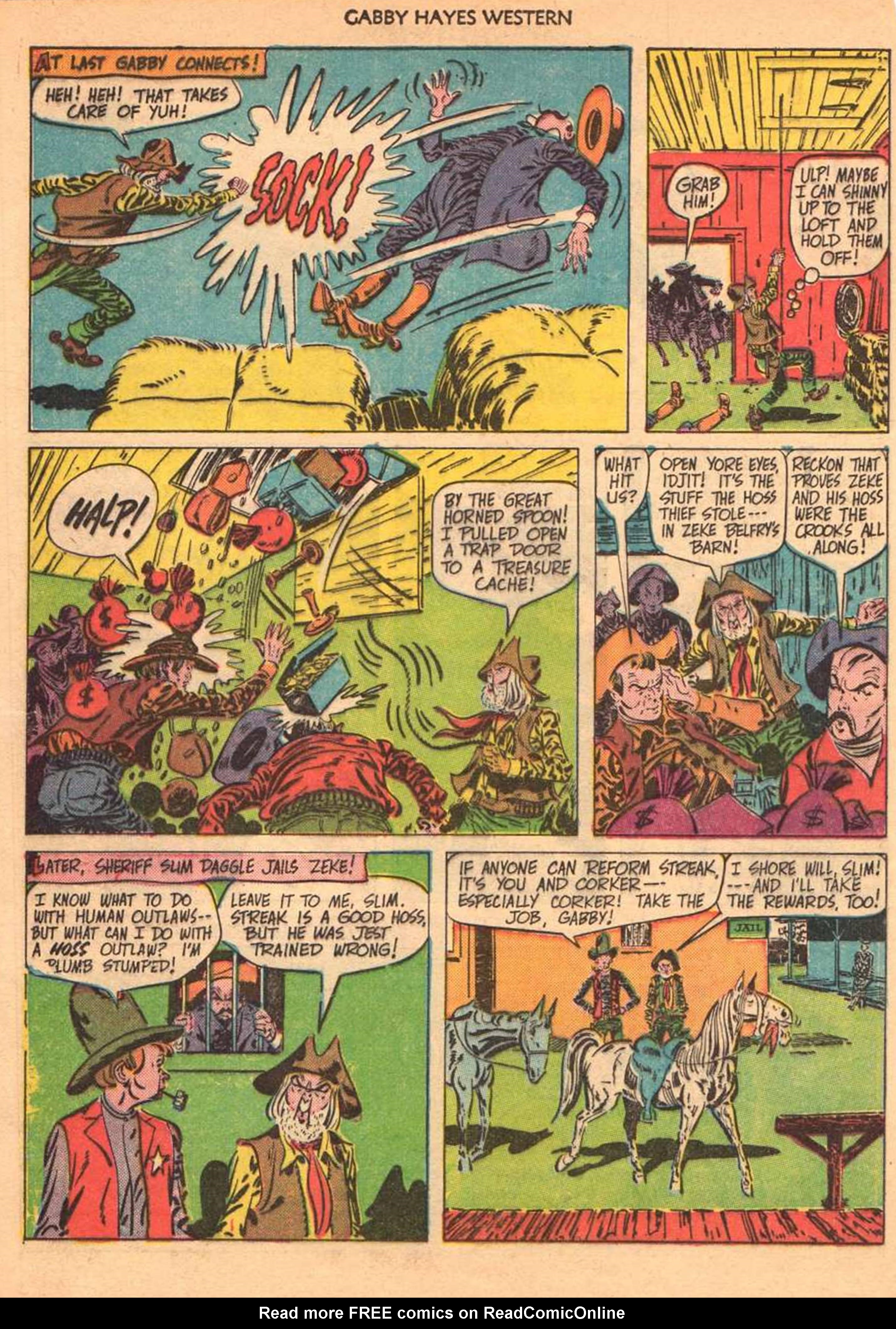 Read online Gabby Hayes Western comic -  Issue #24 - 12