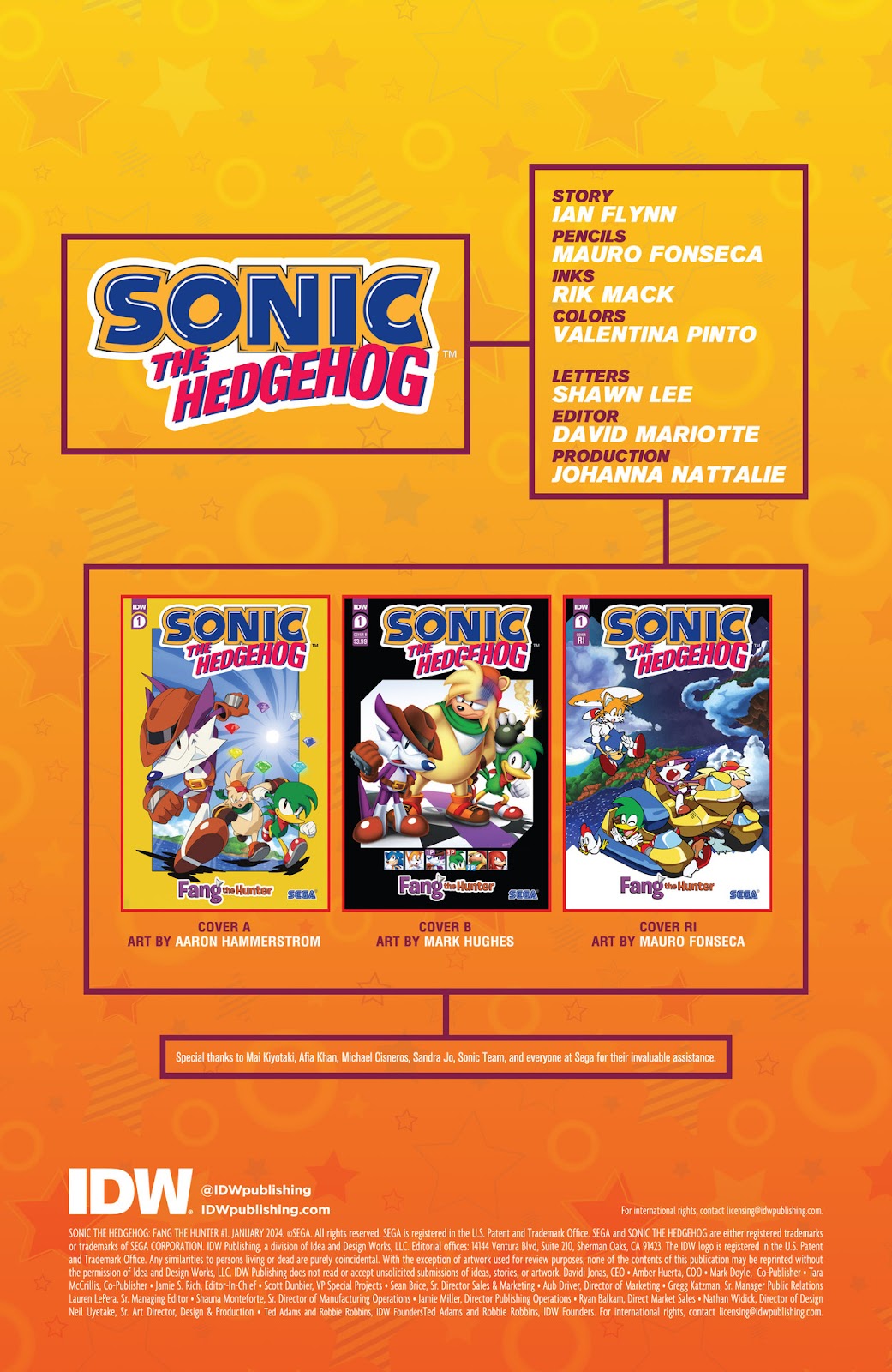 Sonic the Hedgehog: Fang the Hunter issue 1 - Page 2