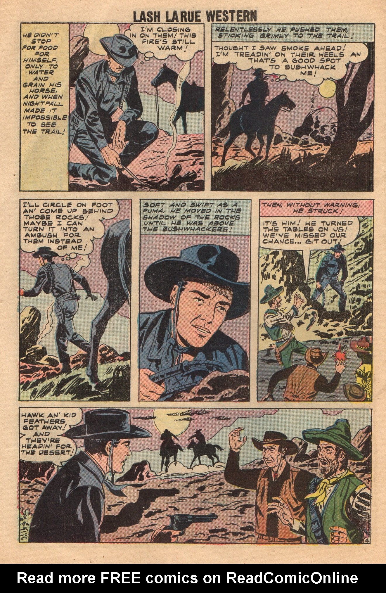 Read online Lash Larue Western (1949) comic -  Issue #70 - 30