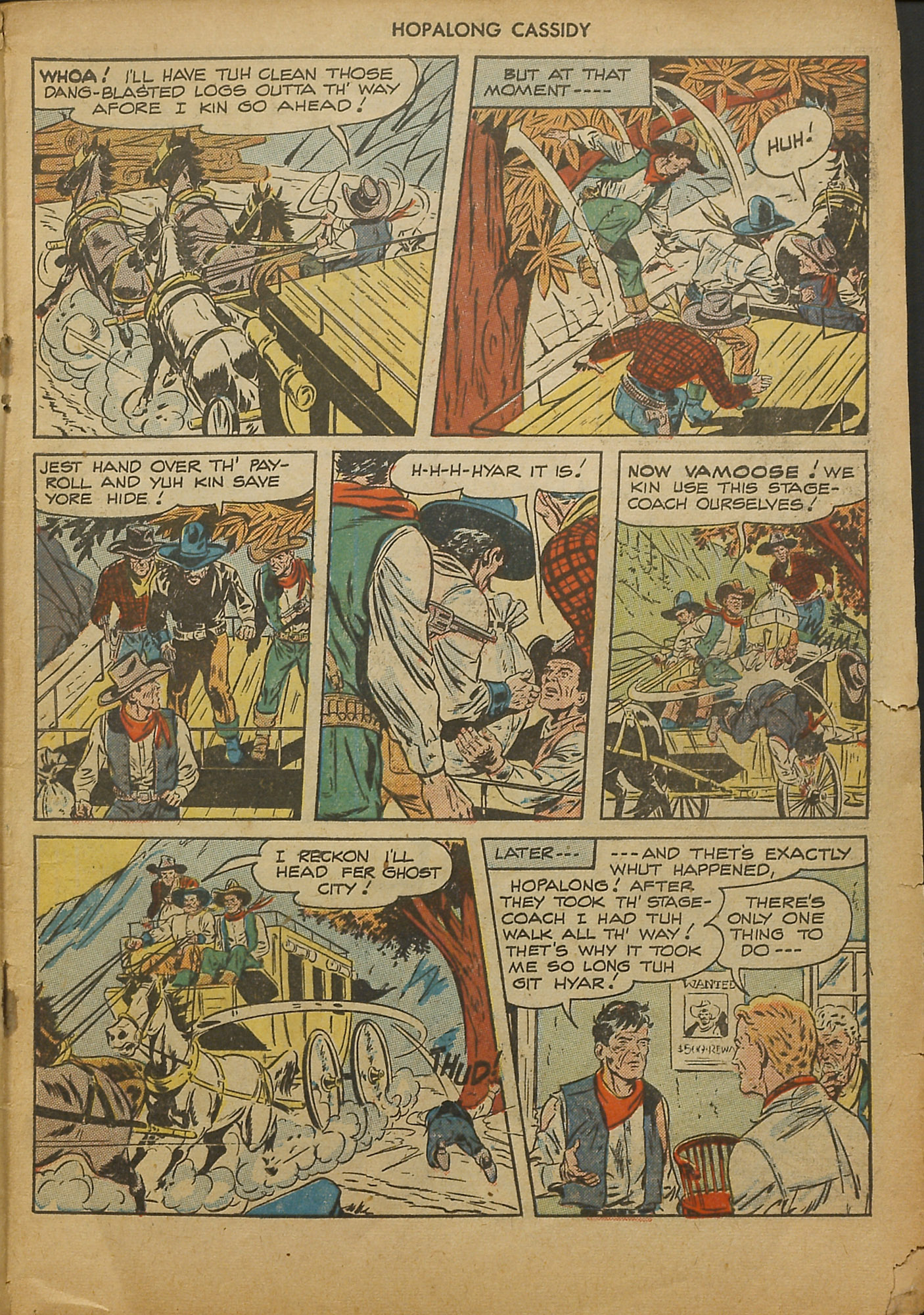 Read online Hopalong Cassidy comic -  Issue #24 - 5