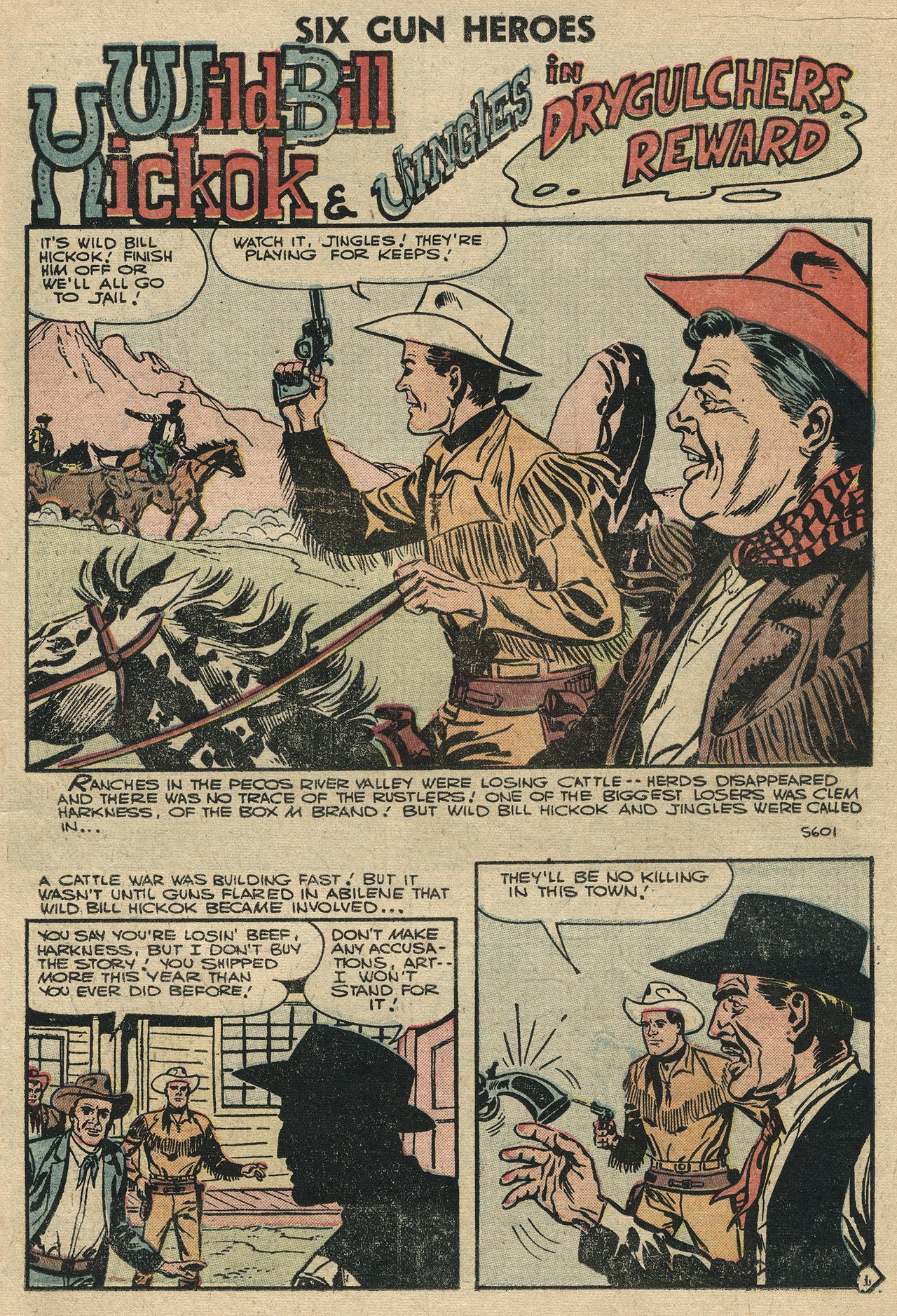 Read online Six-Gun Heroes comic -  Issue #38 - 15