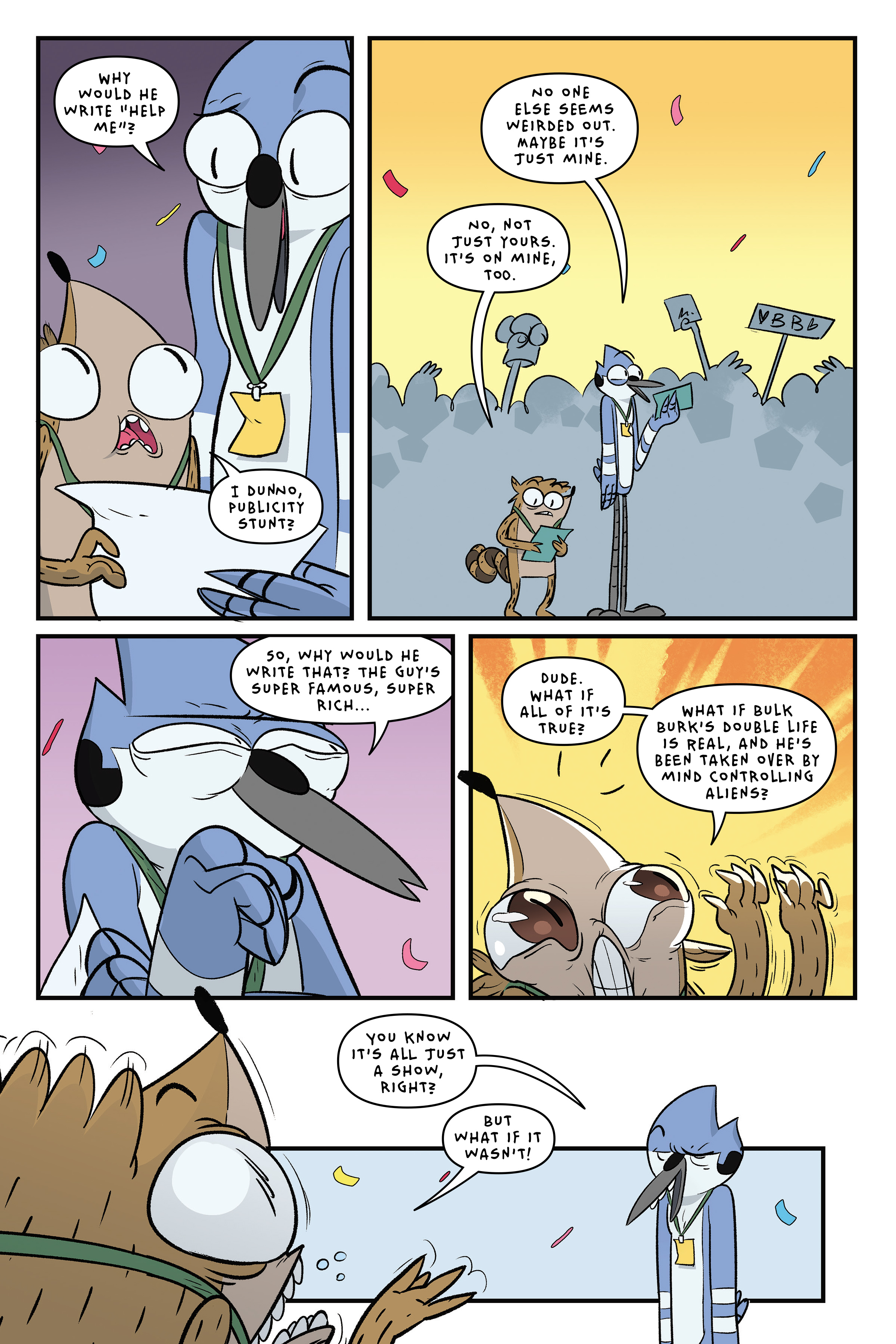 Read online Regular Show: Comic Conned comic -  Issue # TPB - 82