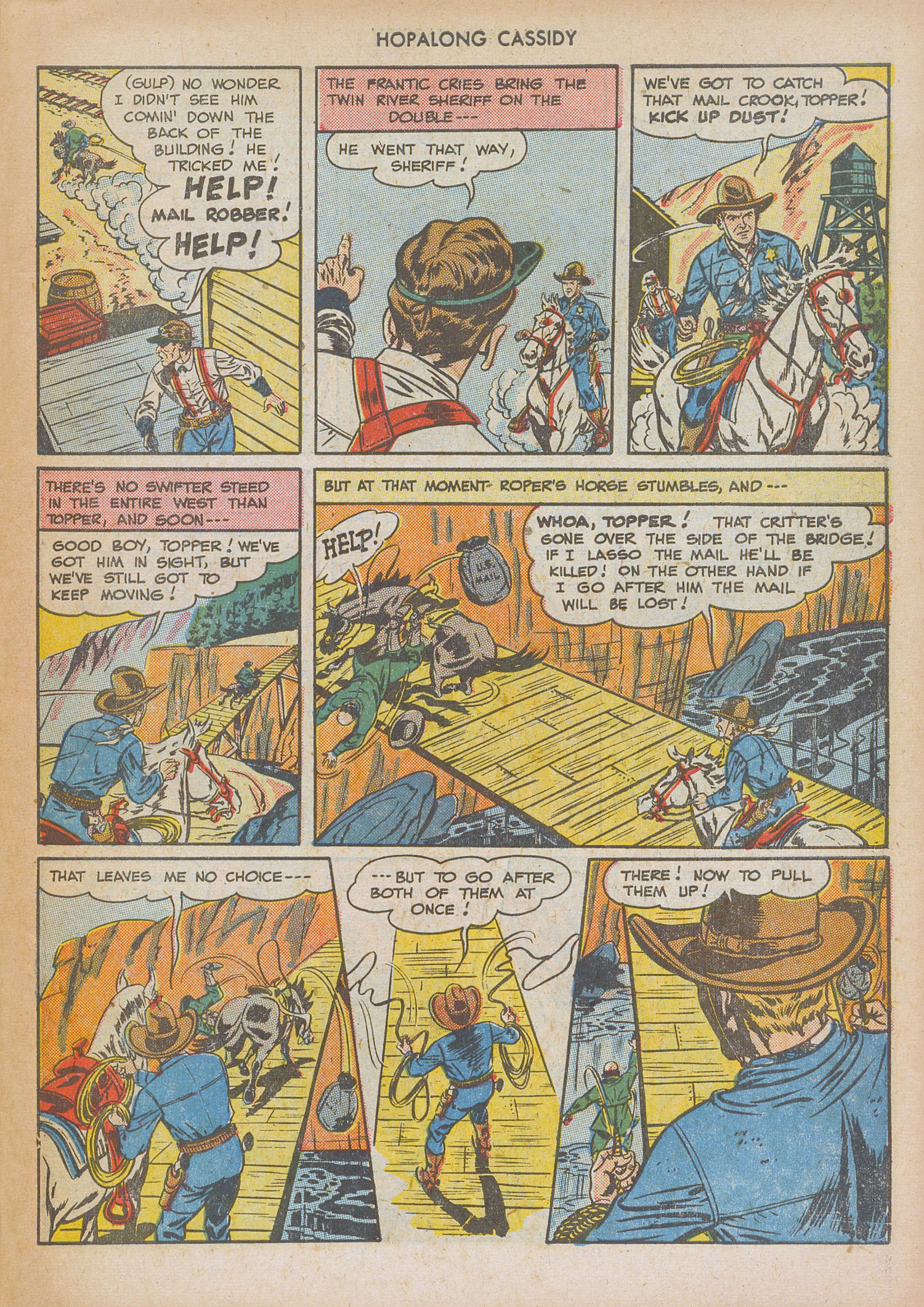 Read online Hopalong Cassidy comic -  Issue #32 - 7