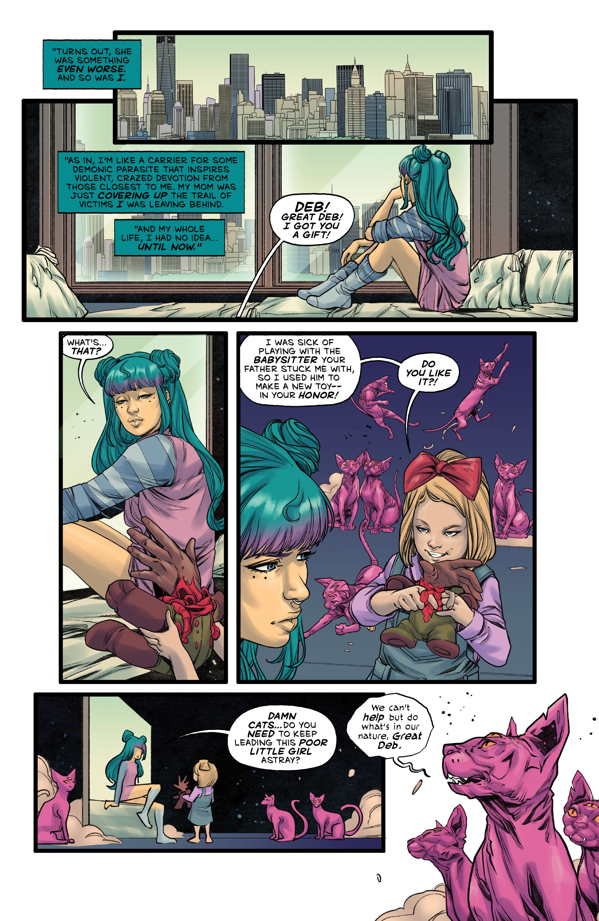 Read online Purr Evil comic -  Issue #4 - 4