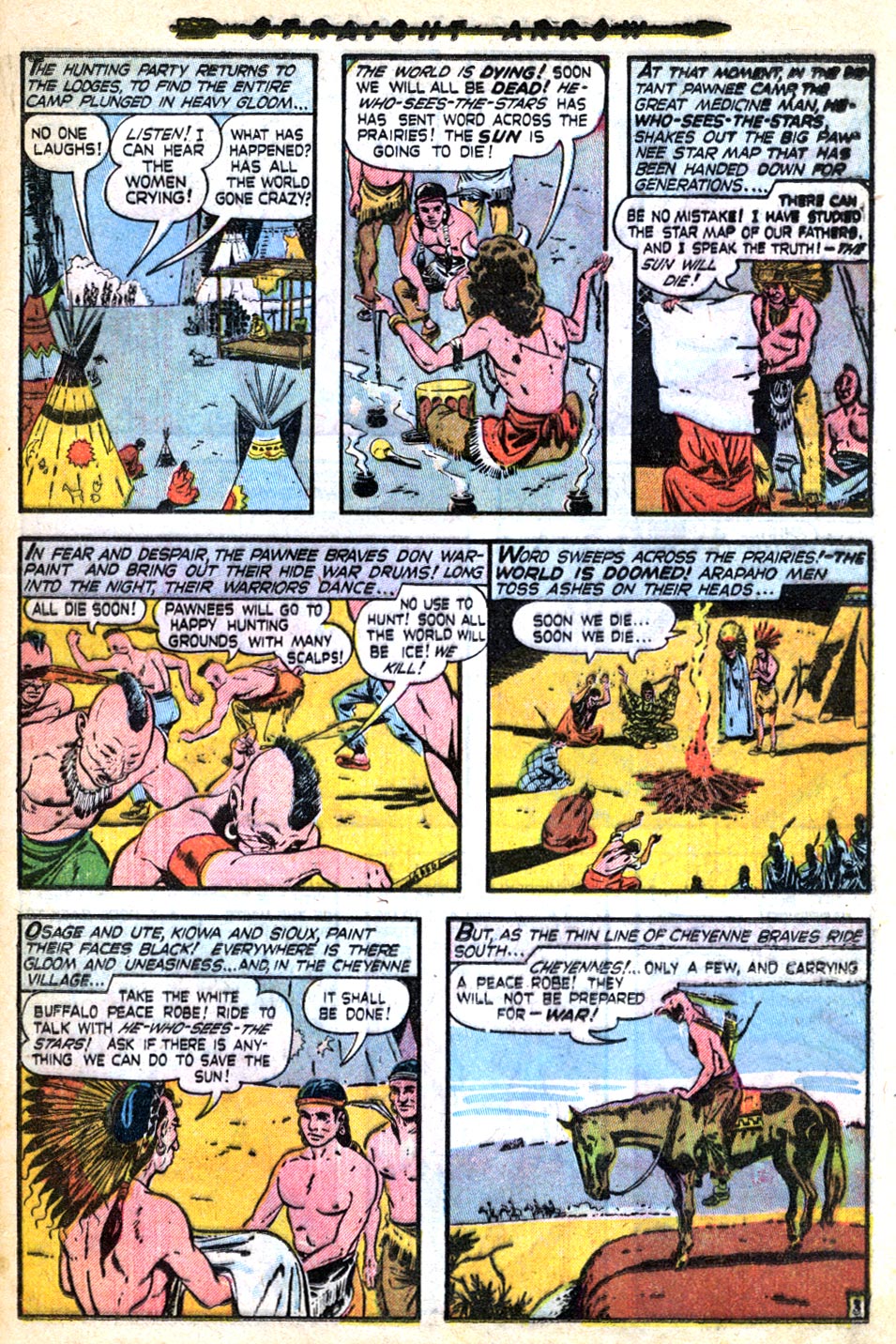 Read online Straight Arrow comic -  Issue #7 - 21