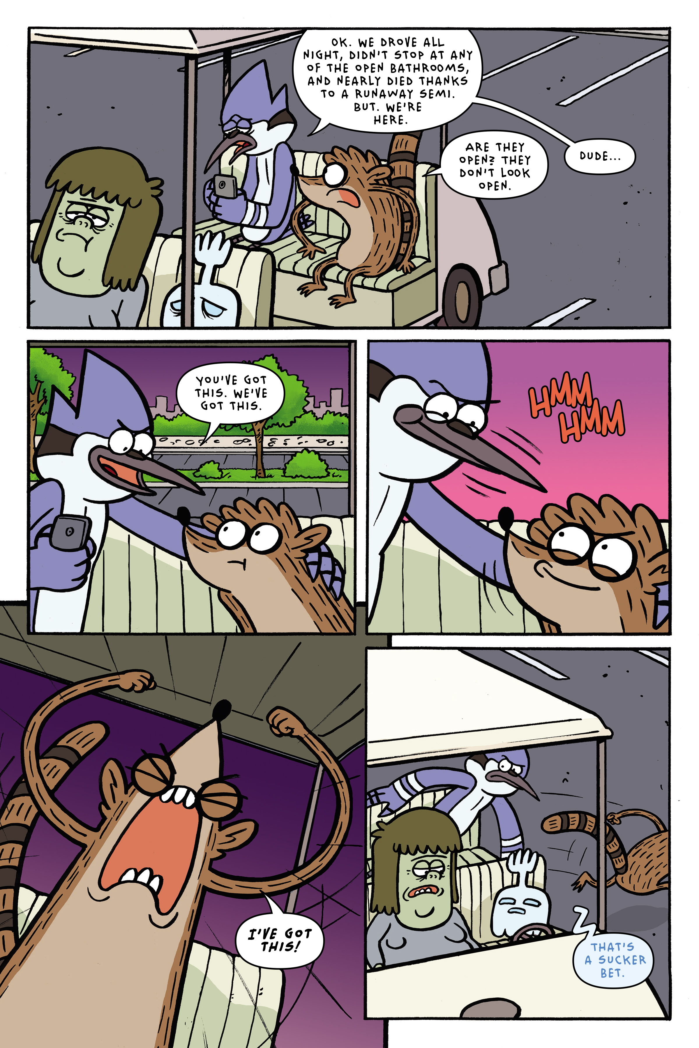 Read online Regular Show: The Meatening comic -  Issue # TPB - 93