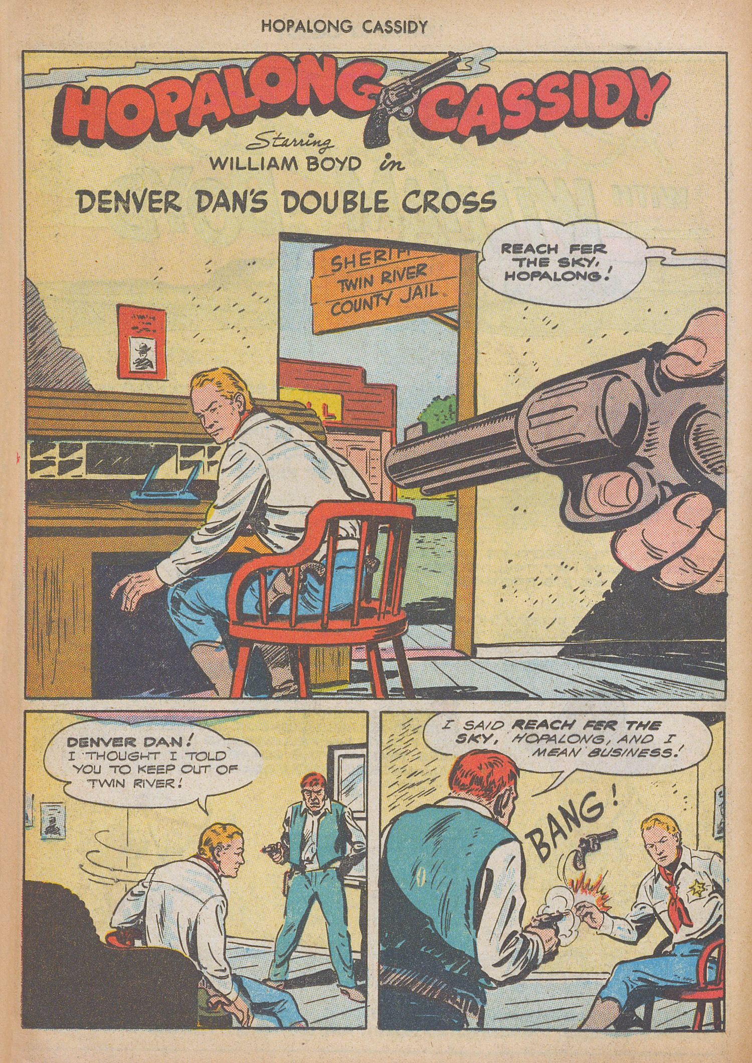 Read online Hopalong Cassidy comic -  Issue #13 - 16