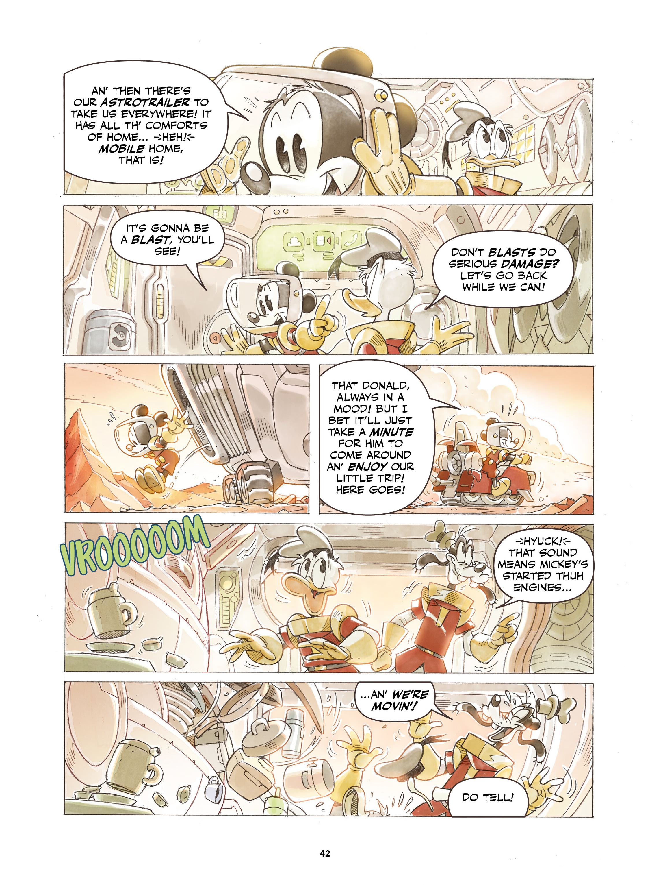 Read online Disney Once Upon a Mouse… In the Future comic -  Issue # TPB (Part 1) - 43