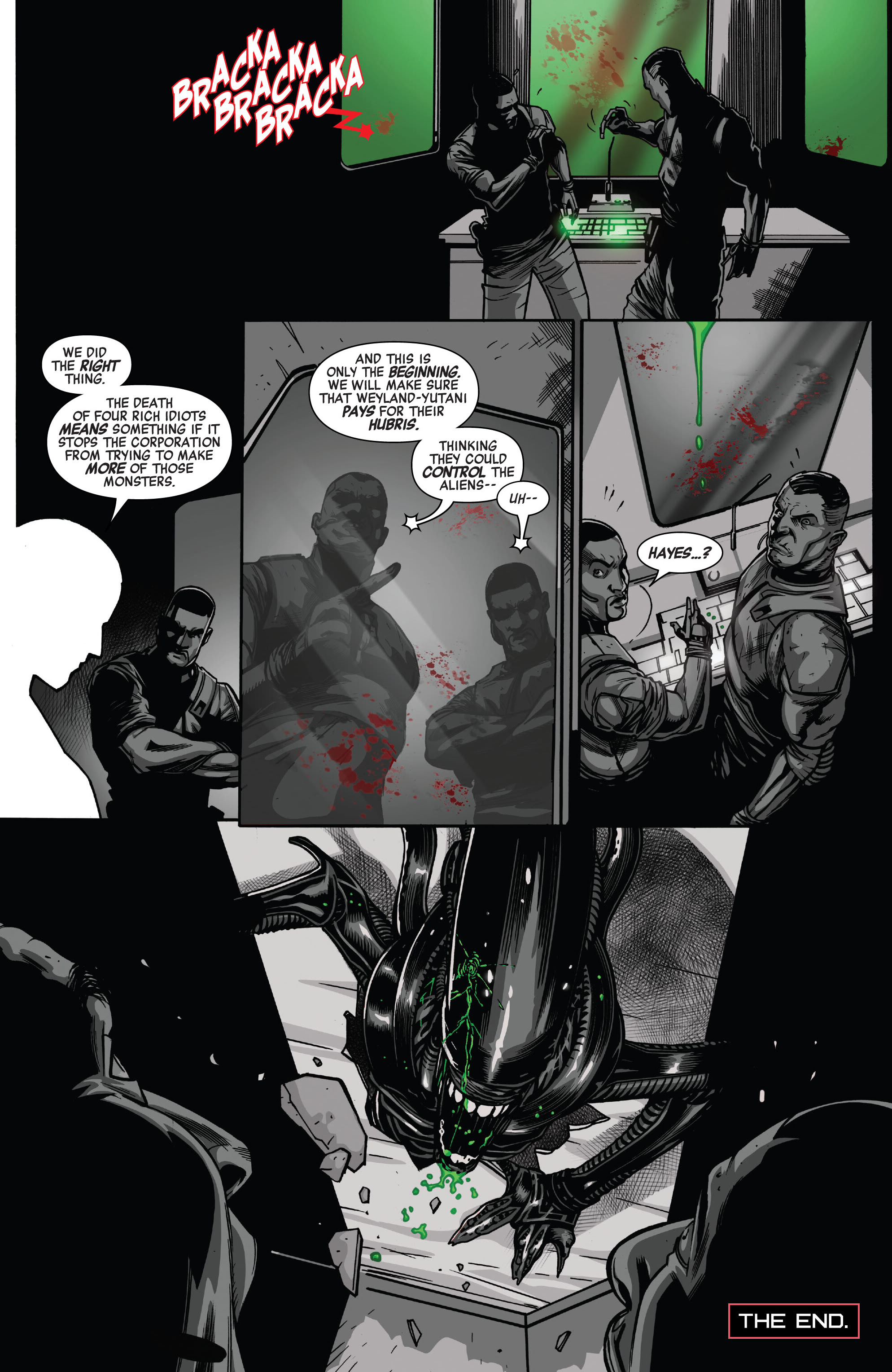 Read online Alien: Black, White & Blood comic -  Issue #1 - 22