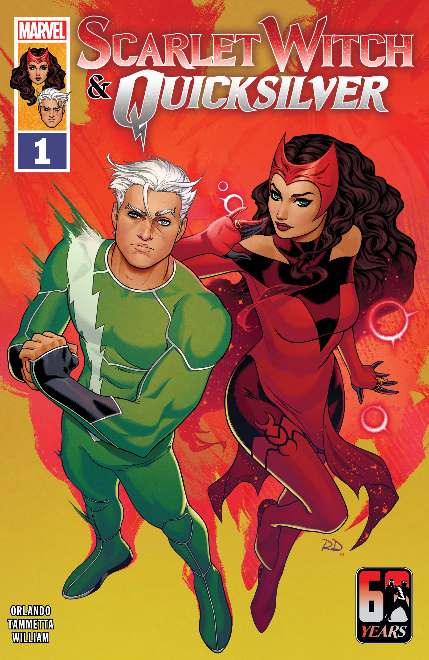Read online Scarlet Witch & Quicksilver comic -  Issue #1 - 1