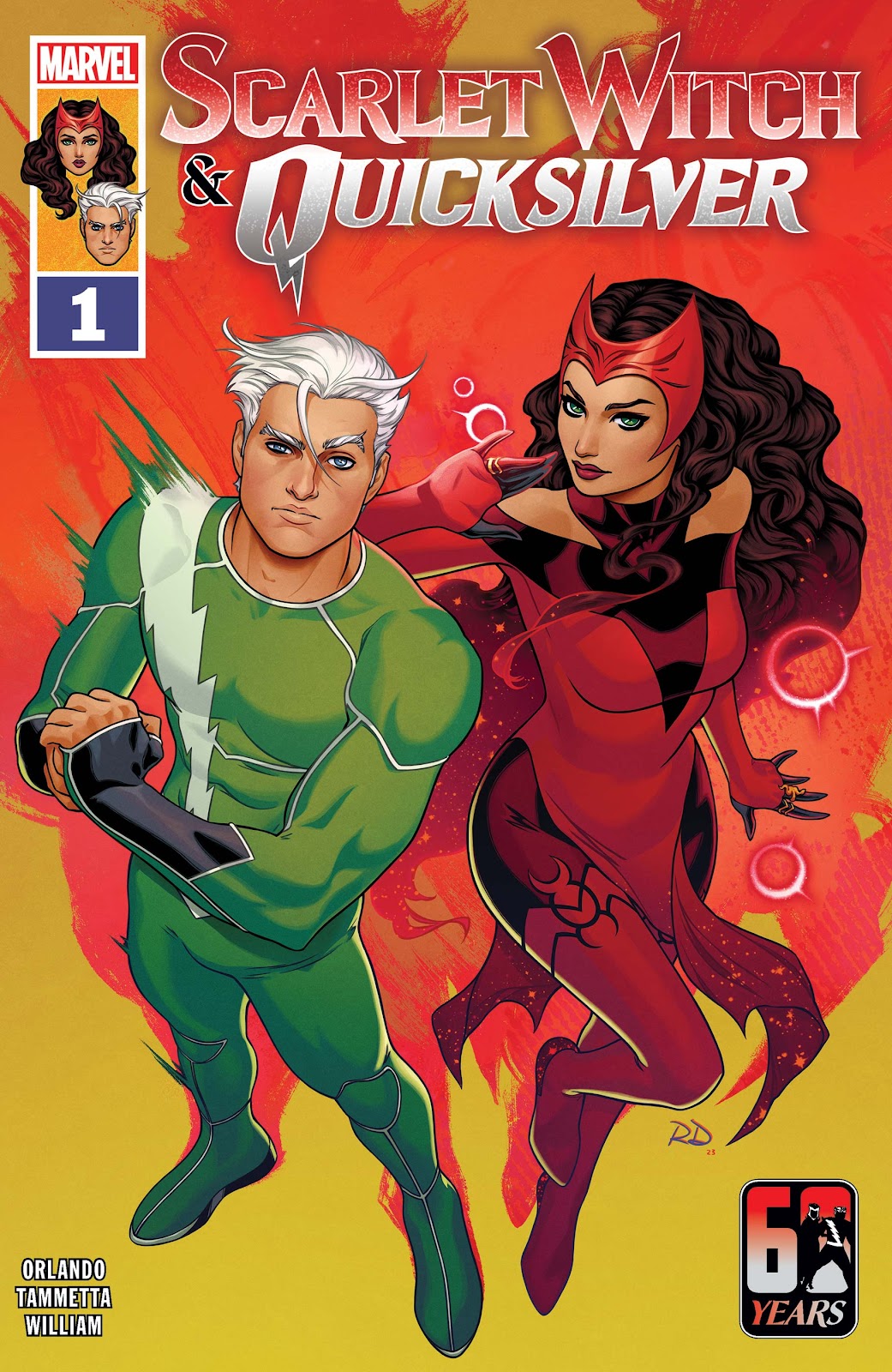 Scarlet Witch & Quicksilver 1 Page 1
