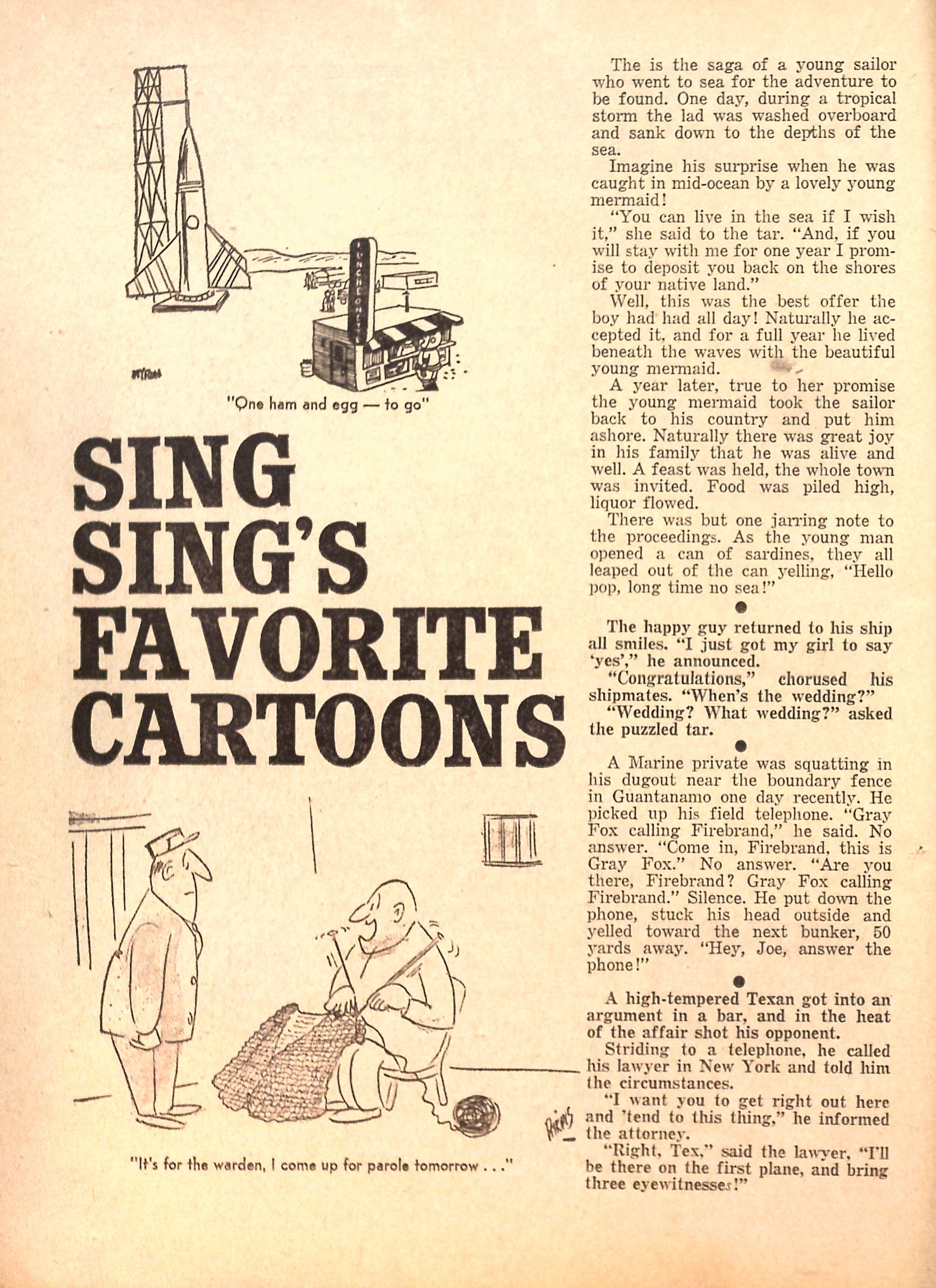 Read online Cartoons and Gags comic -  Issue #30 - 20