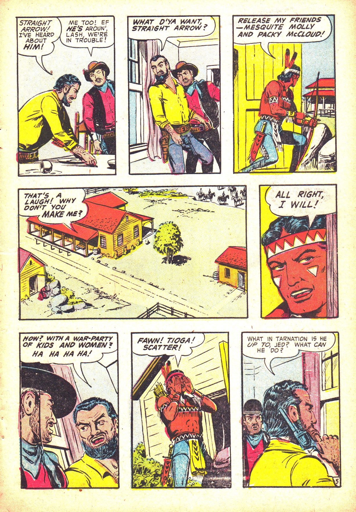 Read online Straight Arrow comic -  Issue #41 - 7