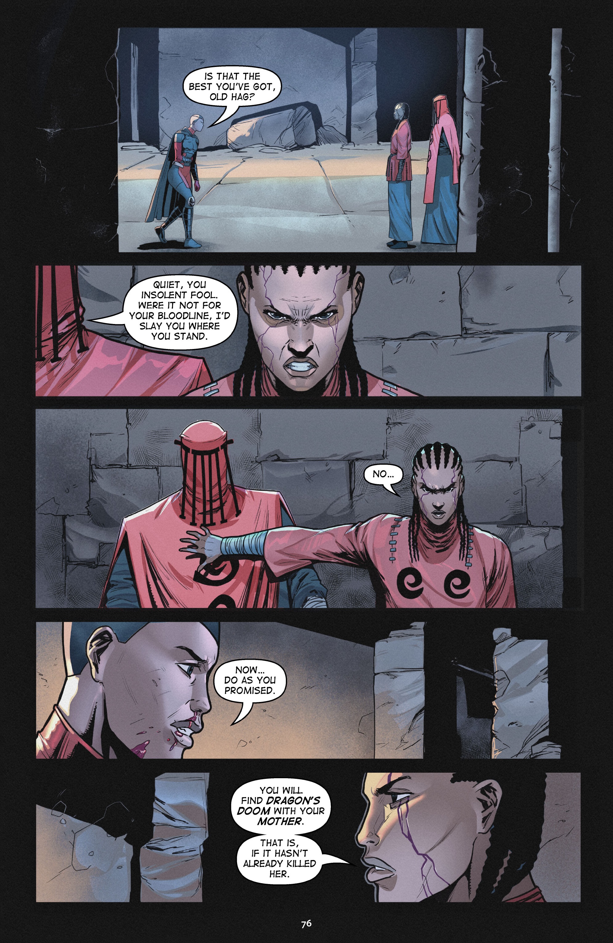 Read online The Oloris: Heroes Will Unite comic -  Issue # TPB (Part 1) - 76