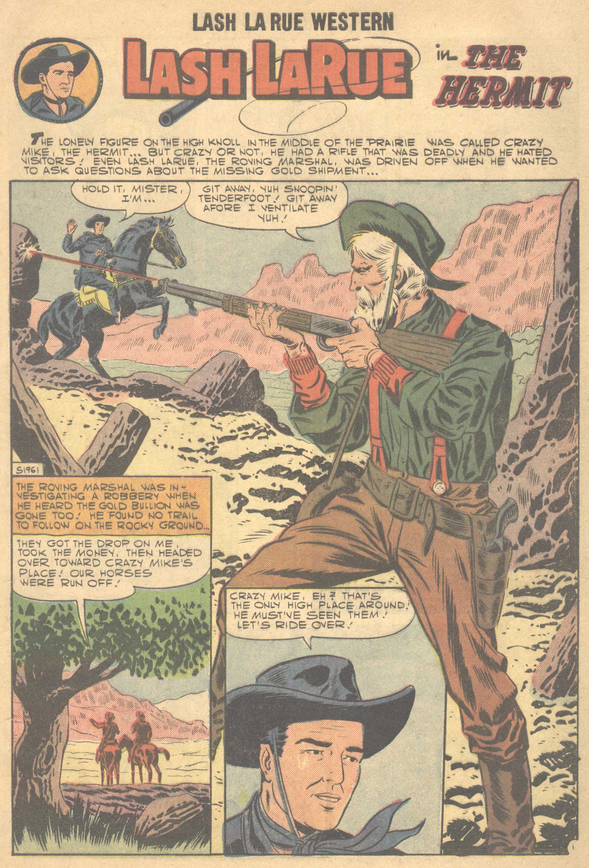 Read online Lash Larue Western (1949) comic -  Issue #66 - 10