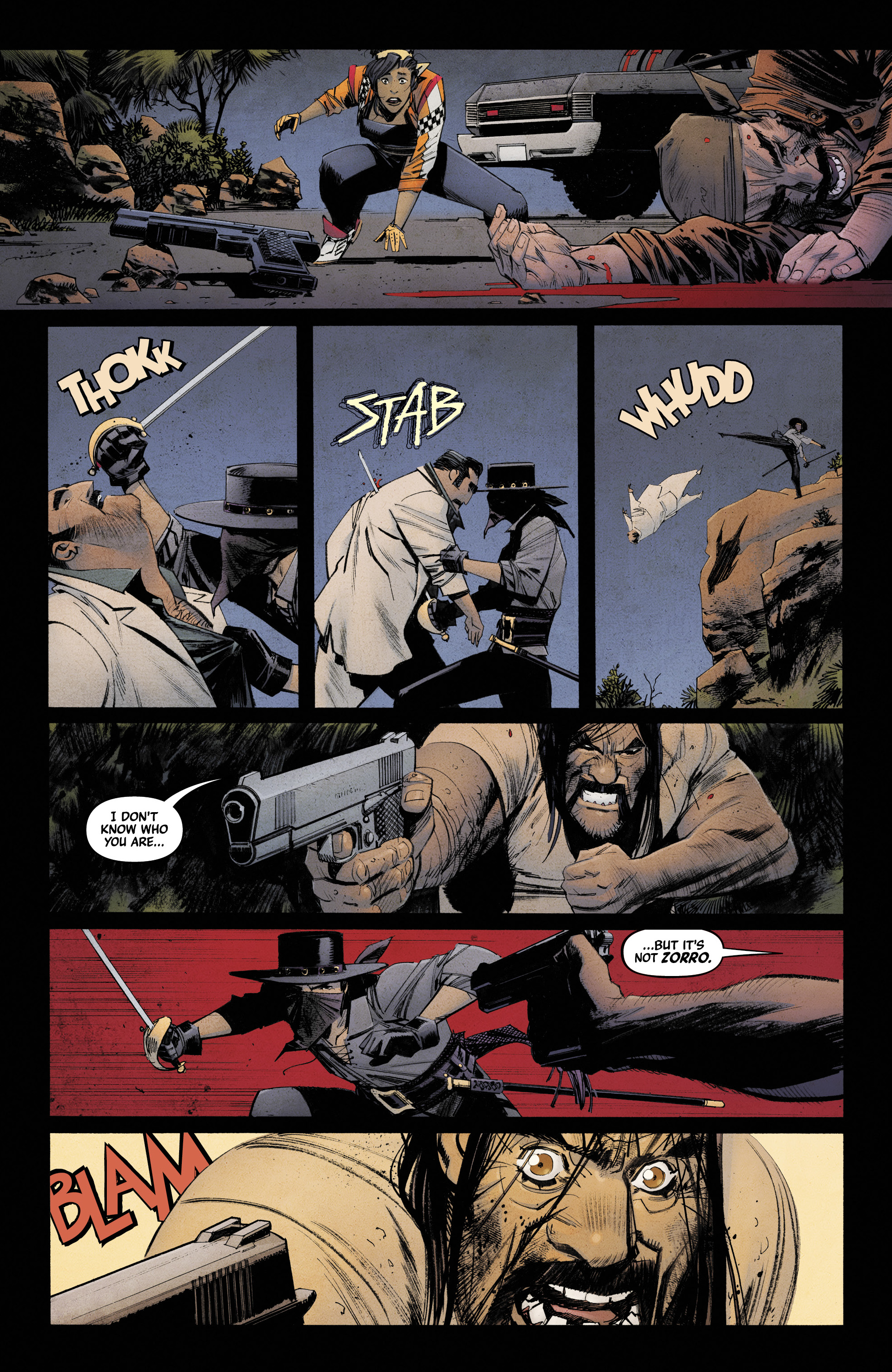 Read online Zorro: Man of the Dead comic -  Issue #1 - 23