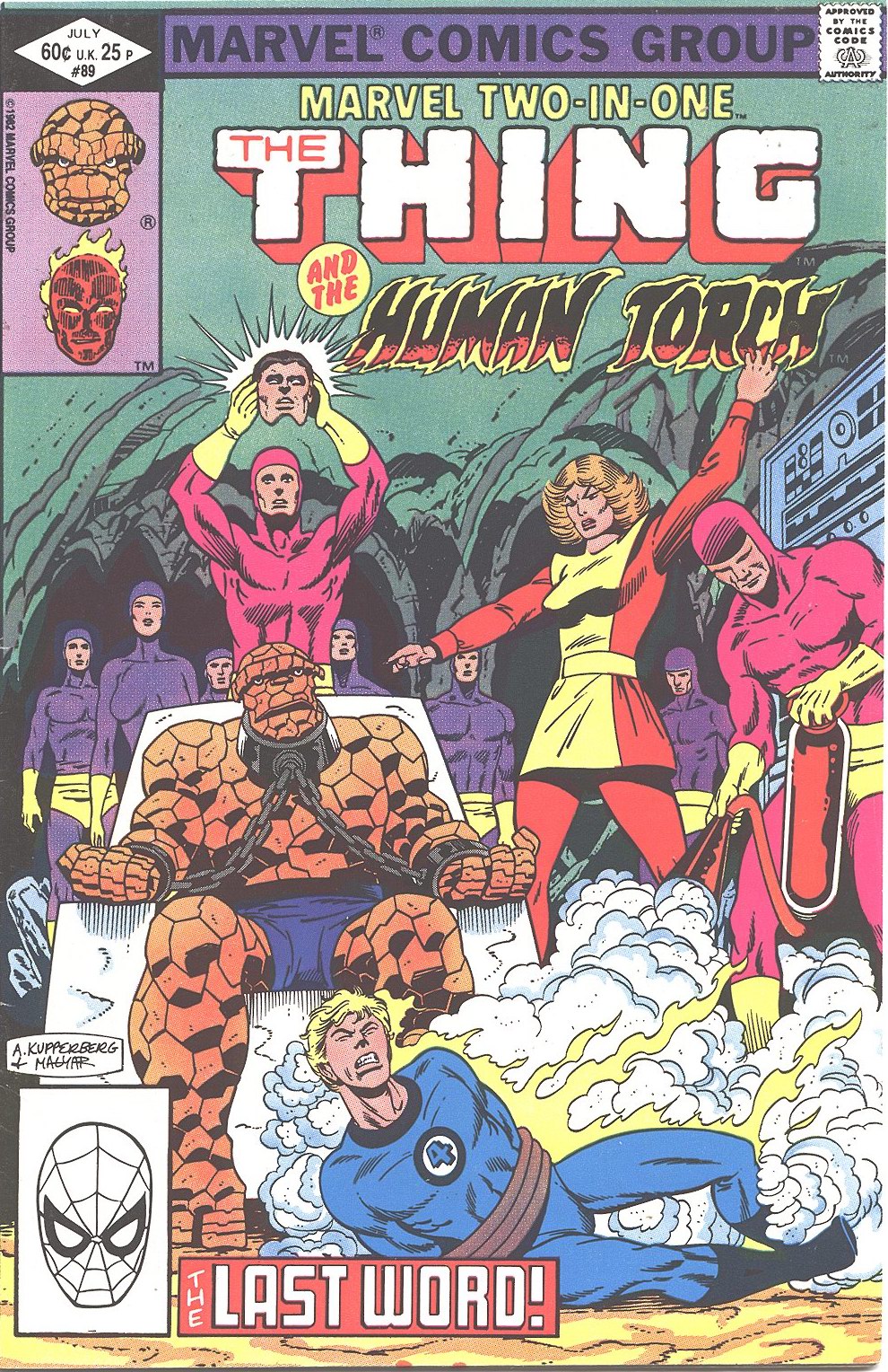 Read online Marvel Two-In-One comic -  Issue #89 - 1