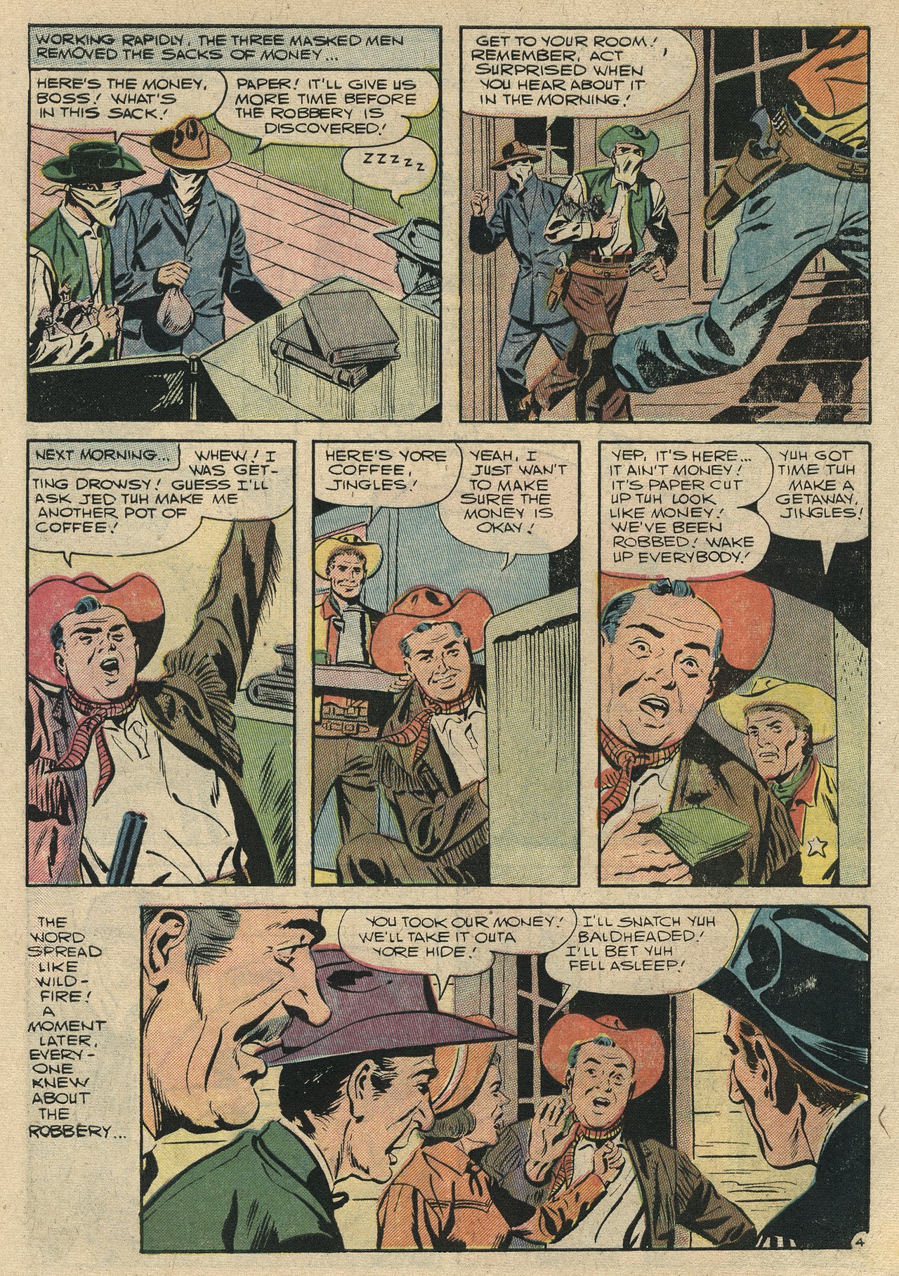 Read online Six-Gun Heroes comic -  Issue #42 - 6