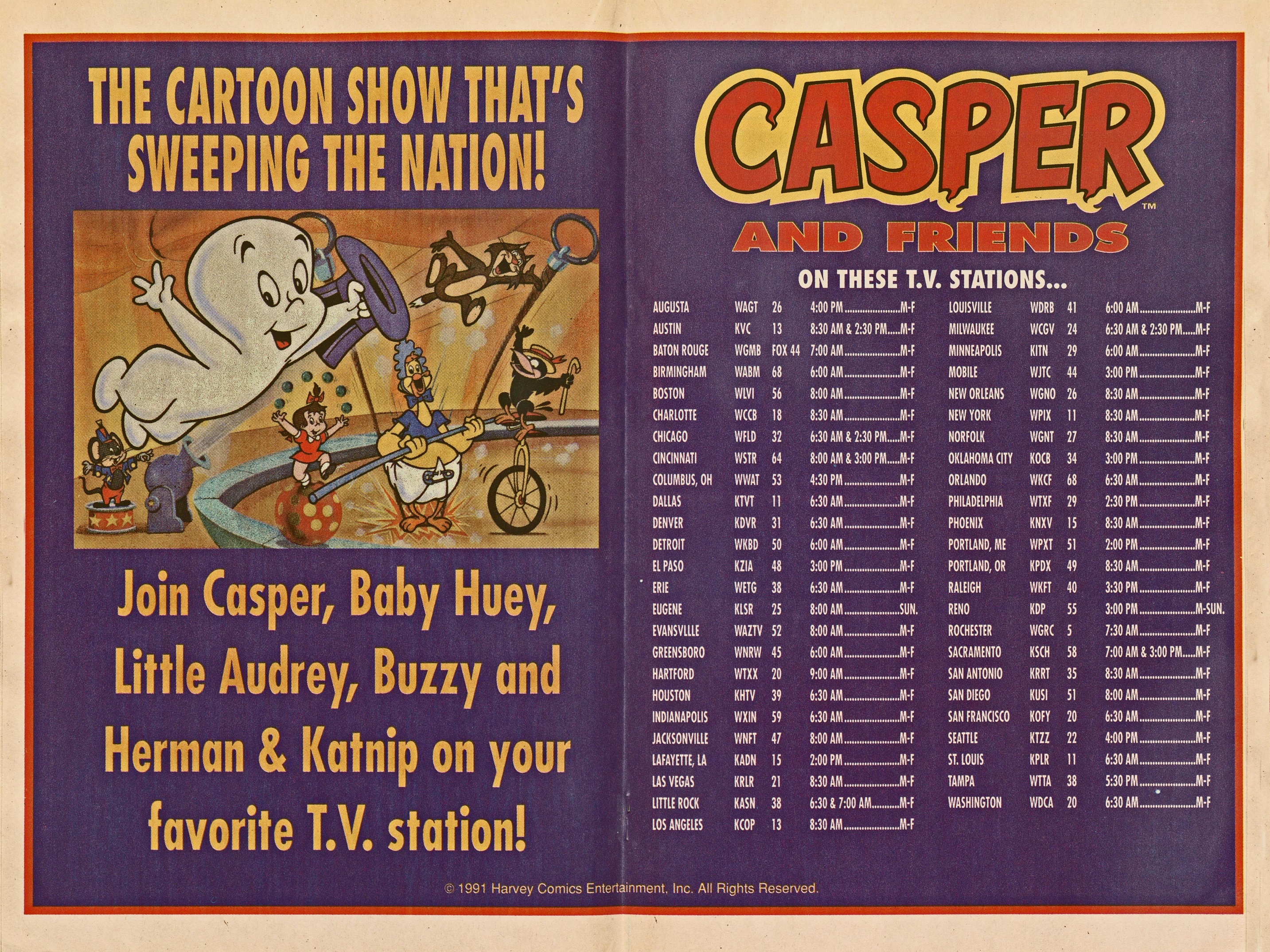 Read online Casper the Friendly Ghost (1991) comic -  Issue #8 - 18