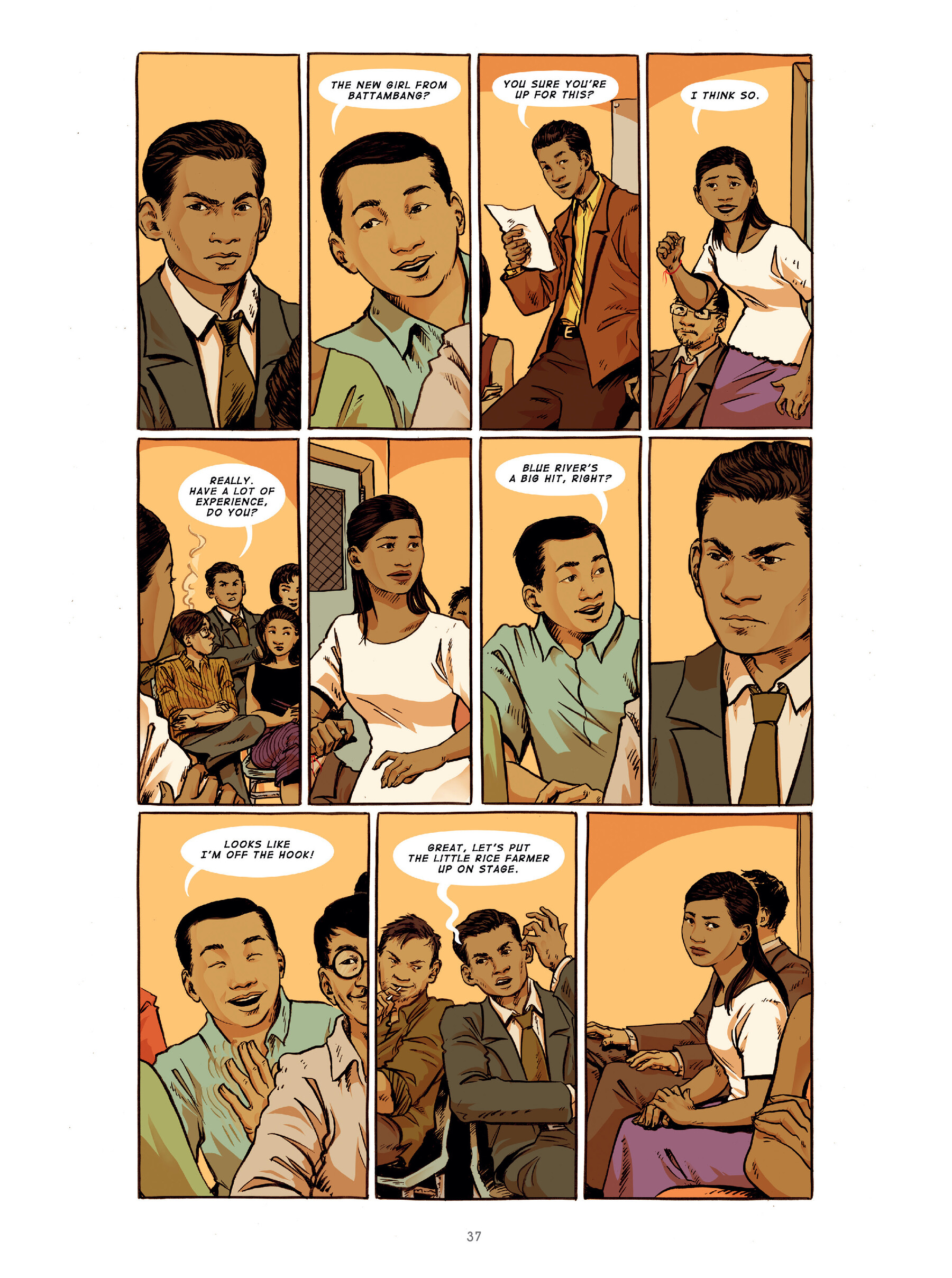 Read online The Golden Voice: The Ballad of Cambodian Rock's Lost Queen comic -  Issue # TPB (Part 1) - 36