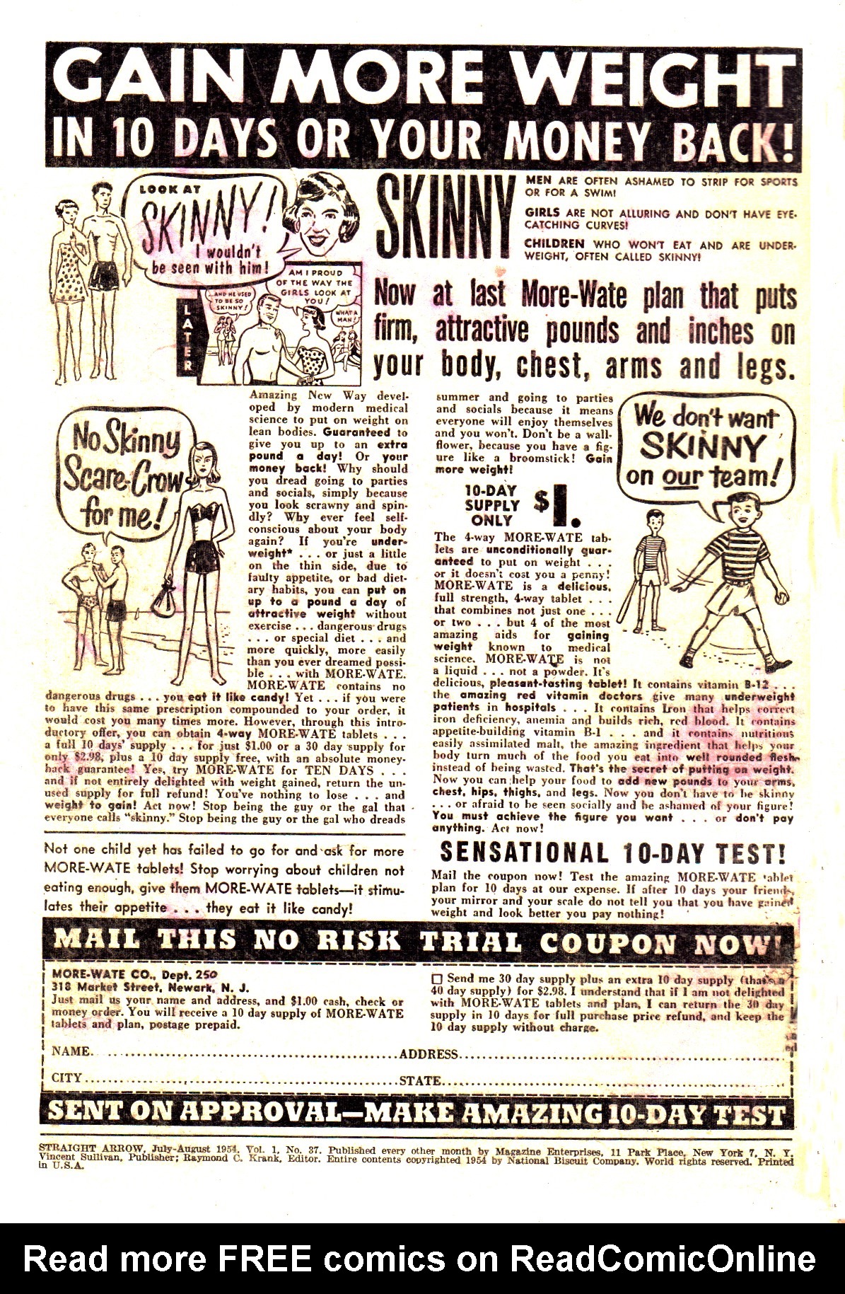 Read online Straight Arrow comic -  Issue #37 - 2