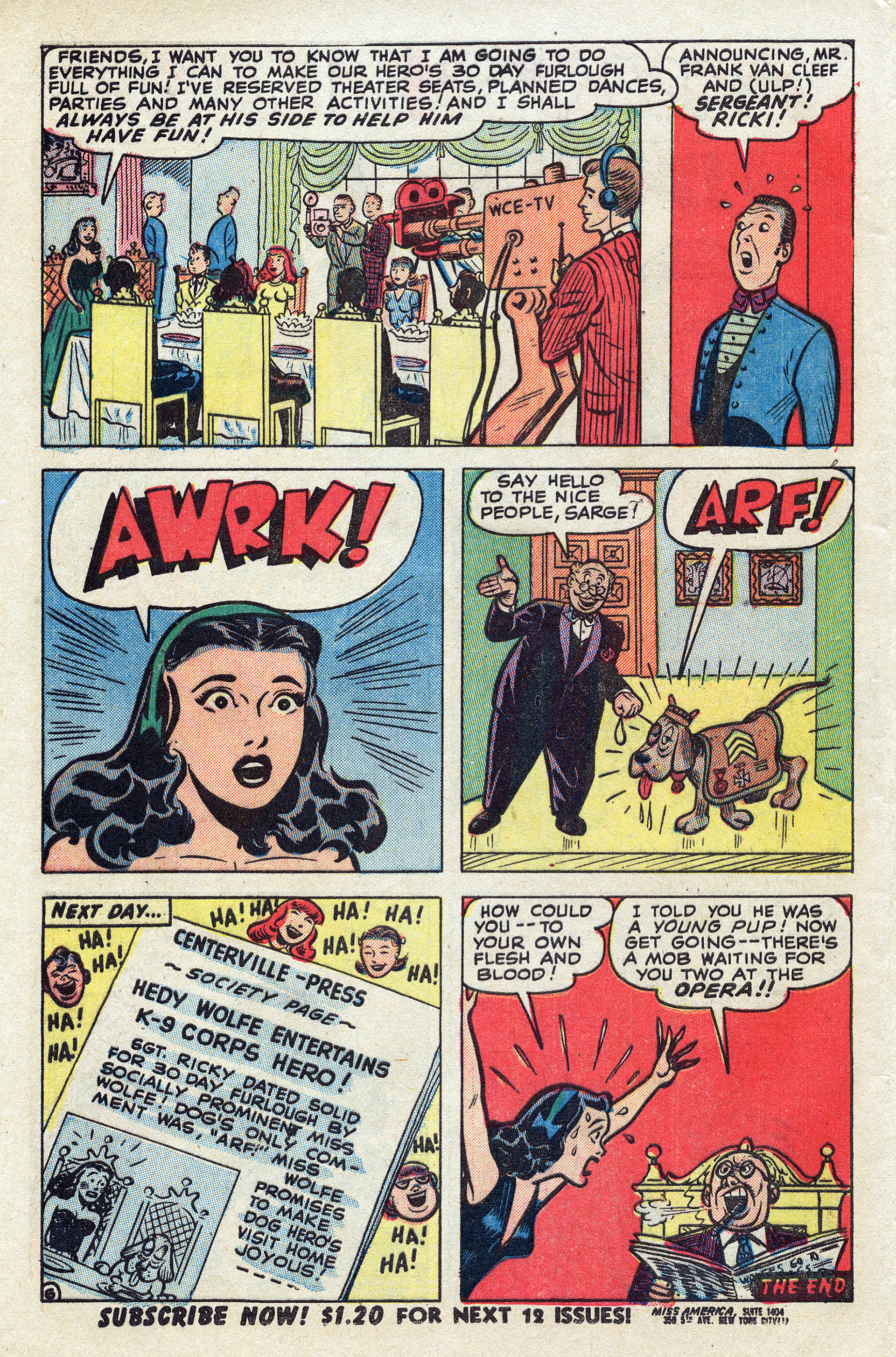 Read online Miss America comic -  Issue #40 - 40