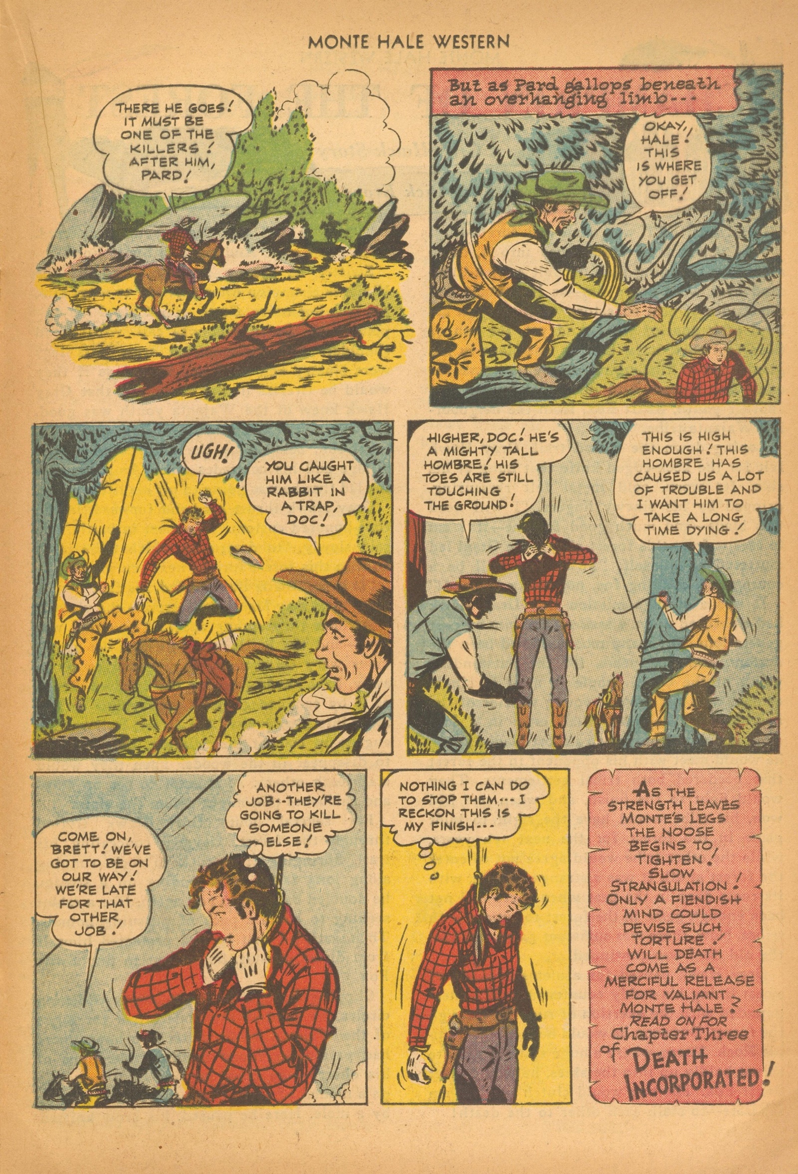 Read online Monte Hale Western comic -  Issue #76 - 21