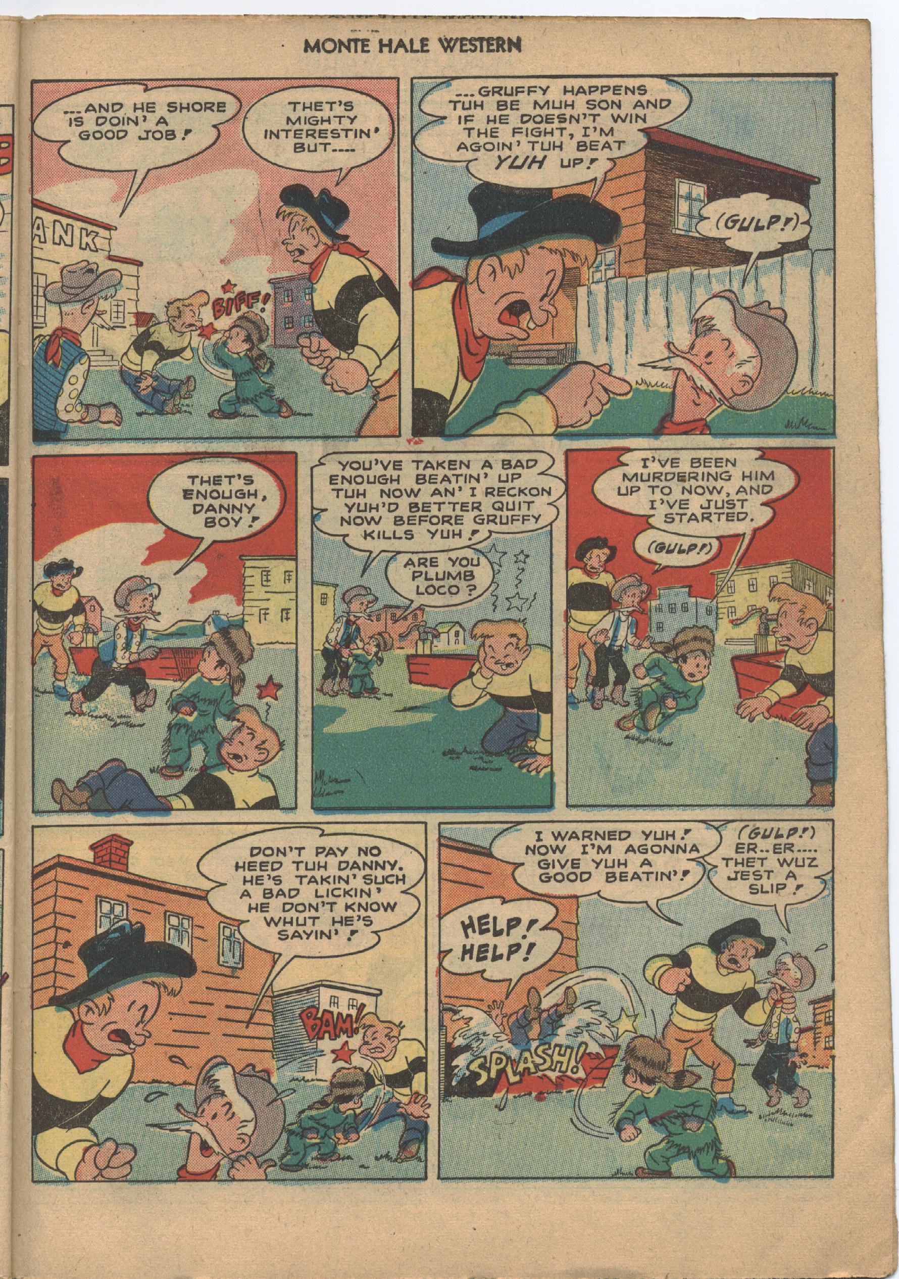 Read online Monte Hale Western comic -  Issue #29 - 39
