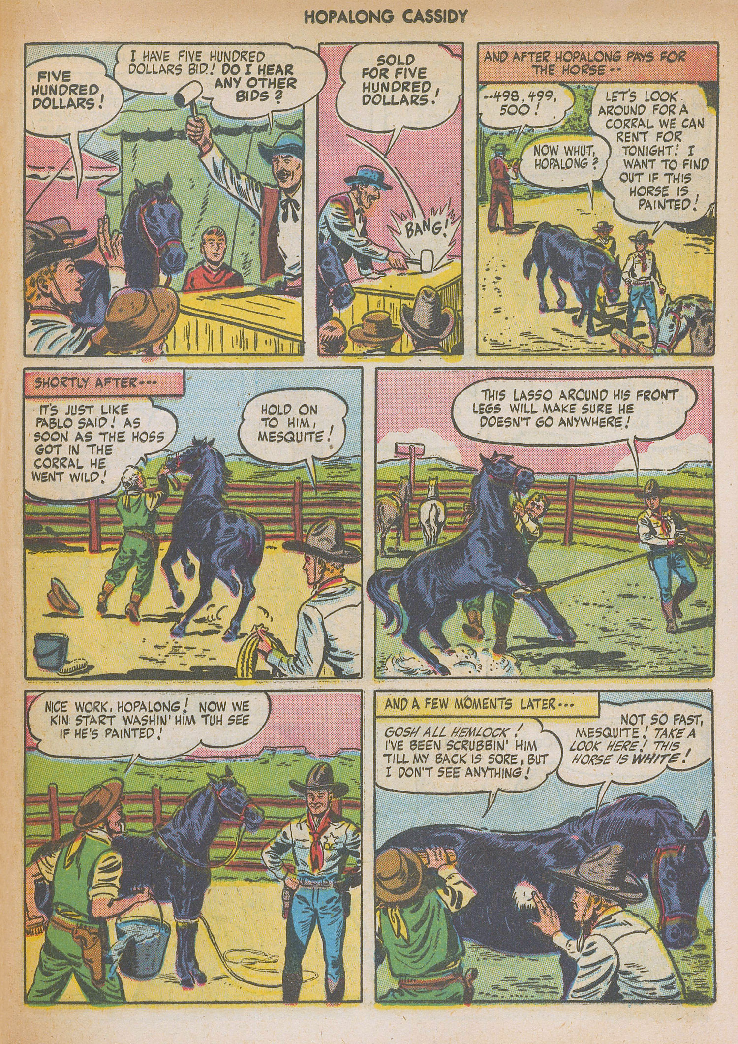 Read online Hopalong Cassidy comic -  Issue #7 - 19
